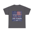 T-Shirt — Vintage 'We The People 250 Years 2026' Patriotic American Flag Tee