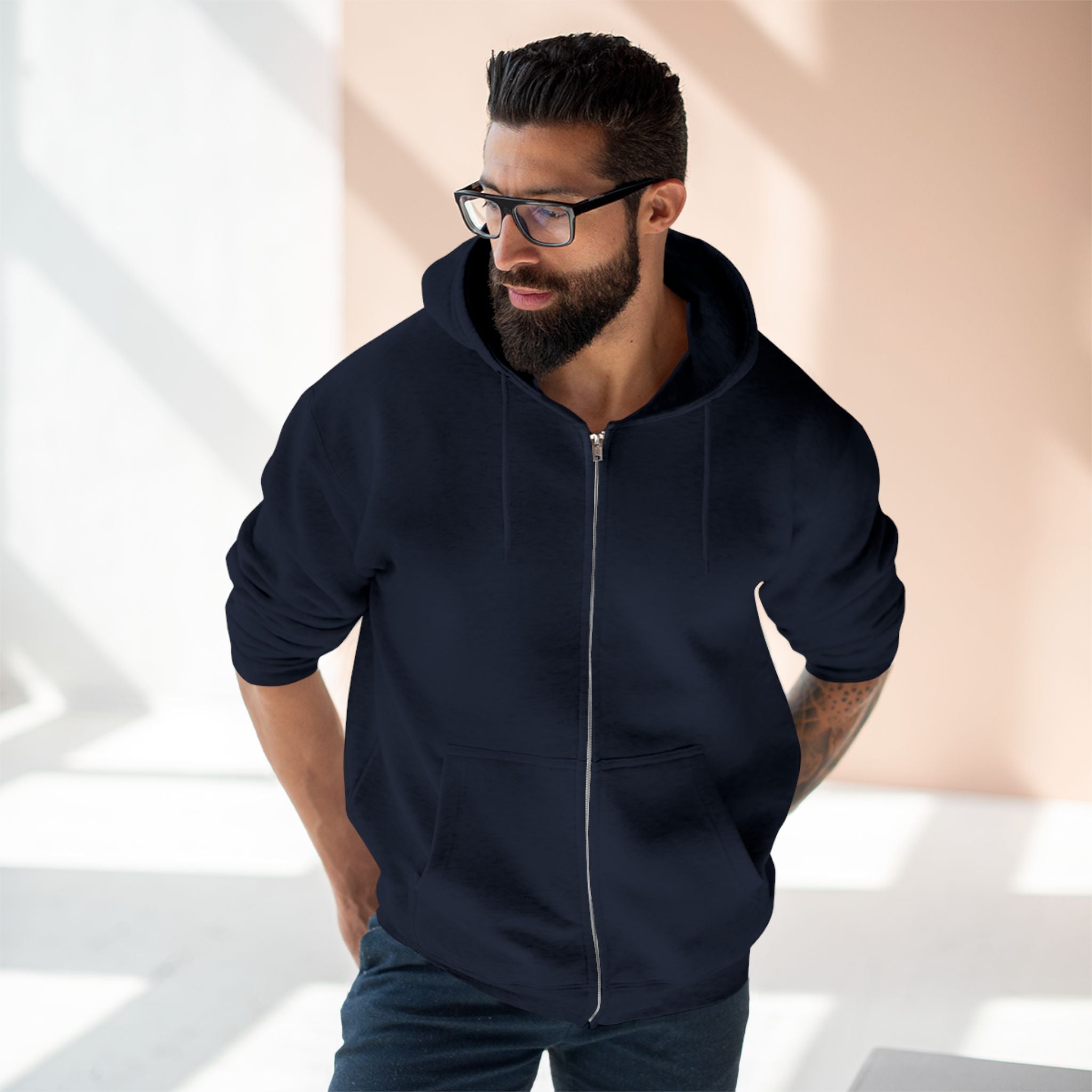 Mountain Sunset Zip Hoodie