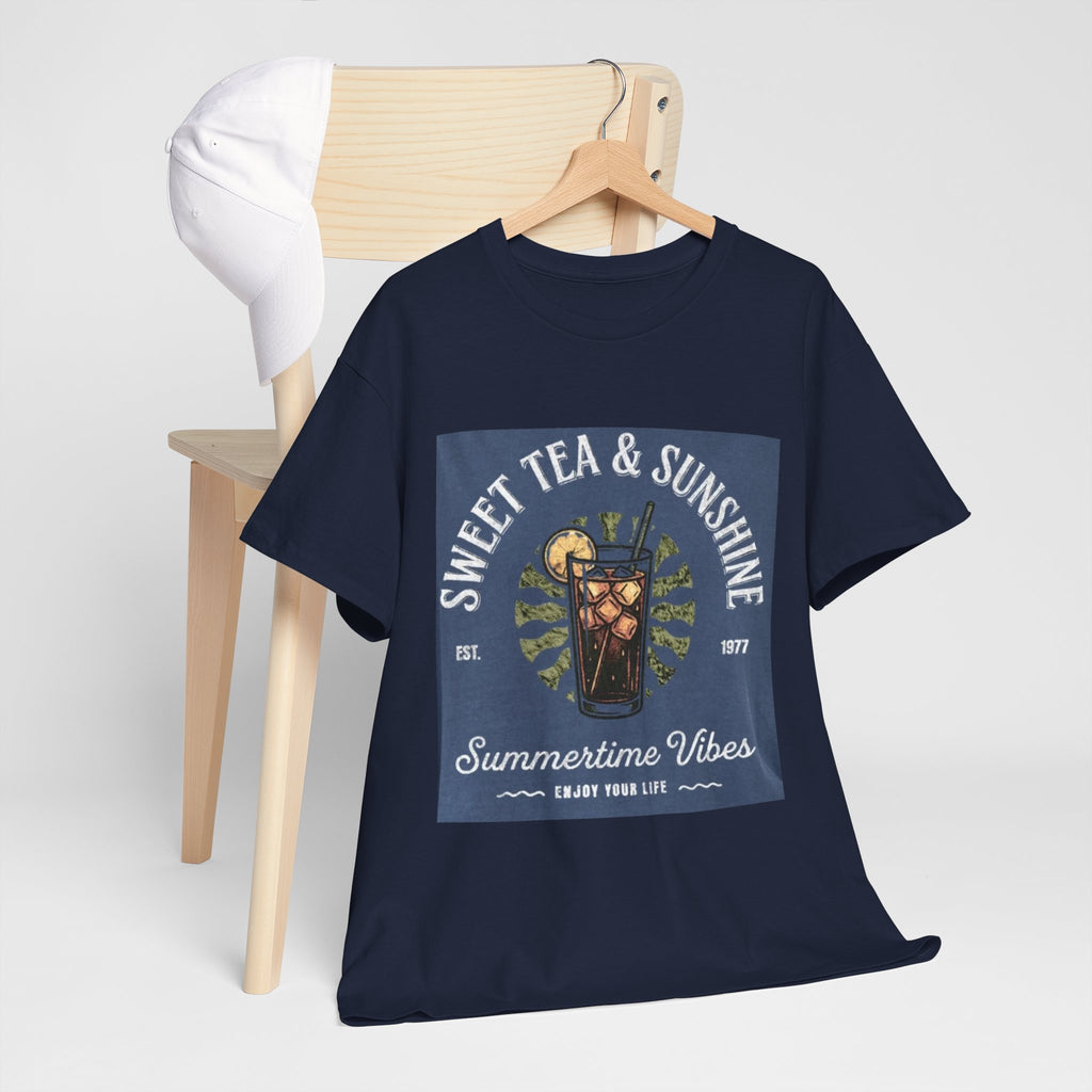 Sweet Tea & Sunshine Tee — Summertime Vibes Iced Tea Graphic T-Shirt