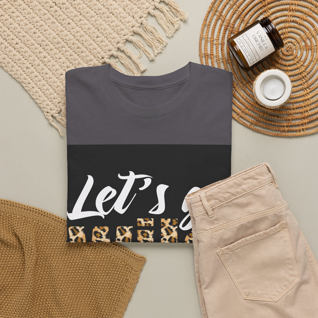 Let's Go Wild Leopard Graphic Tee