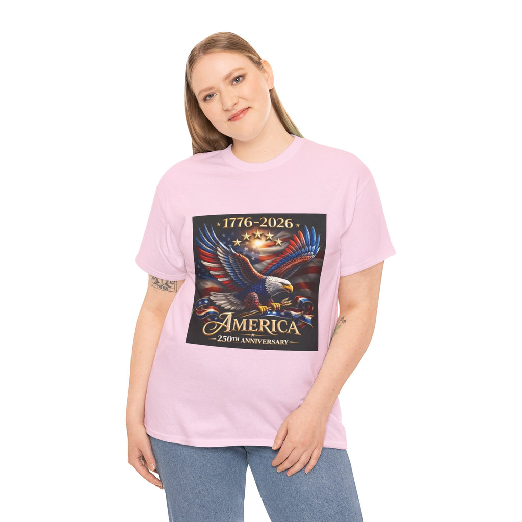 America 250th Anniversary T-Shirt — 1776–2026 Patriotic Eagle Tee