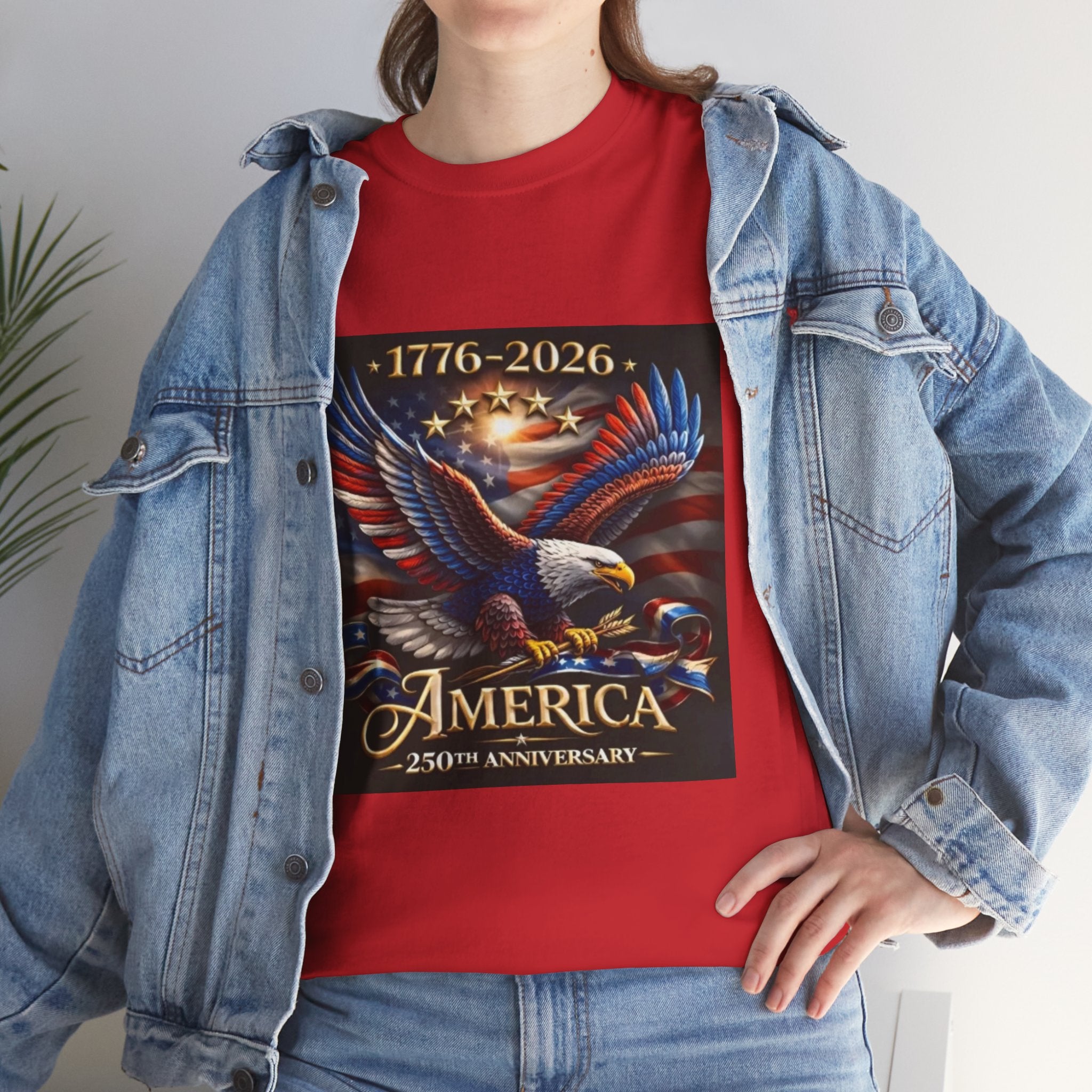 America 250th Anniversary T-Shirt — 1776–2026 Patriotic Eagle Tee