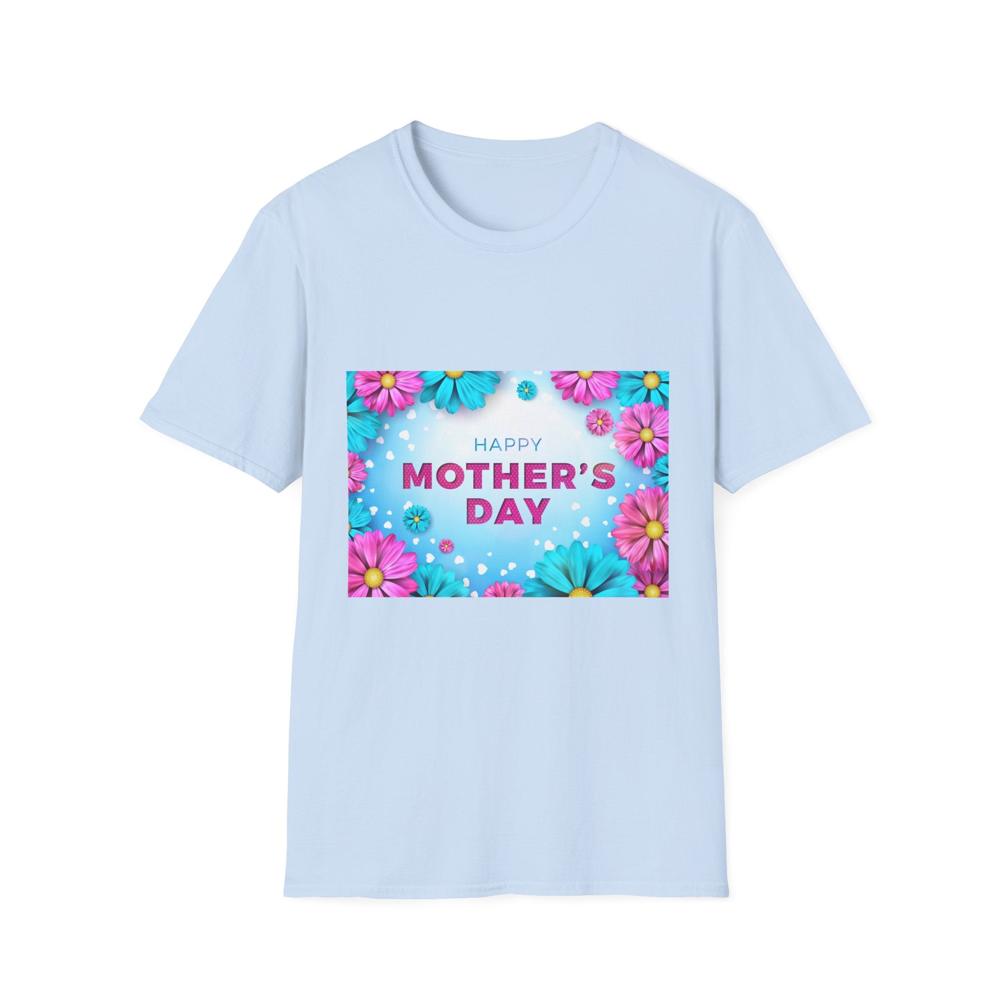 Mother's Day Floral T-Shirt — Happy Mother's Day Celebration Tee
