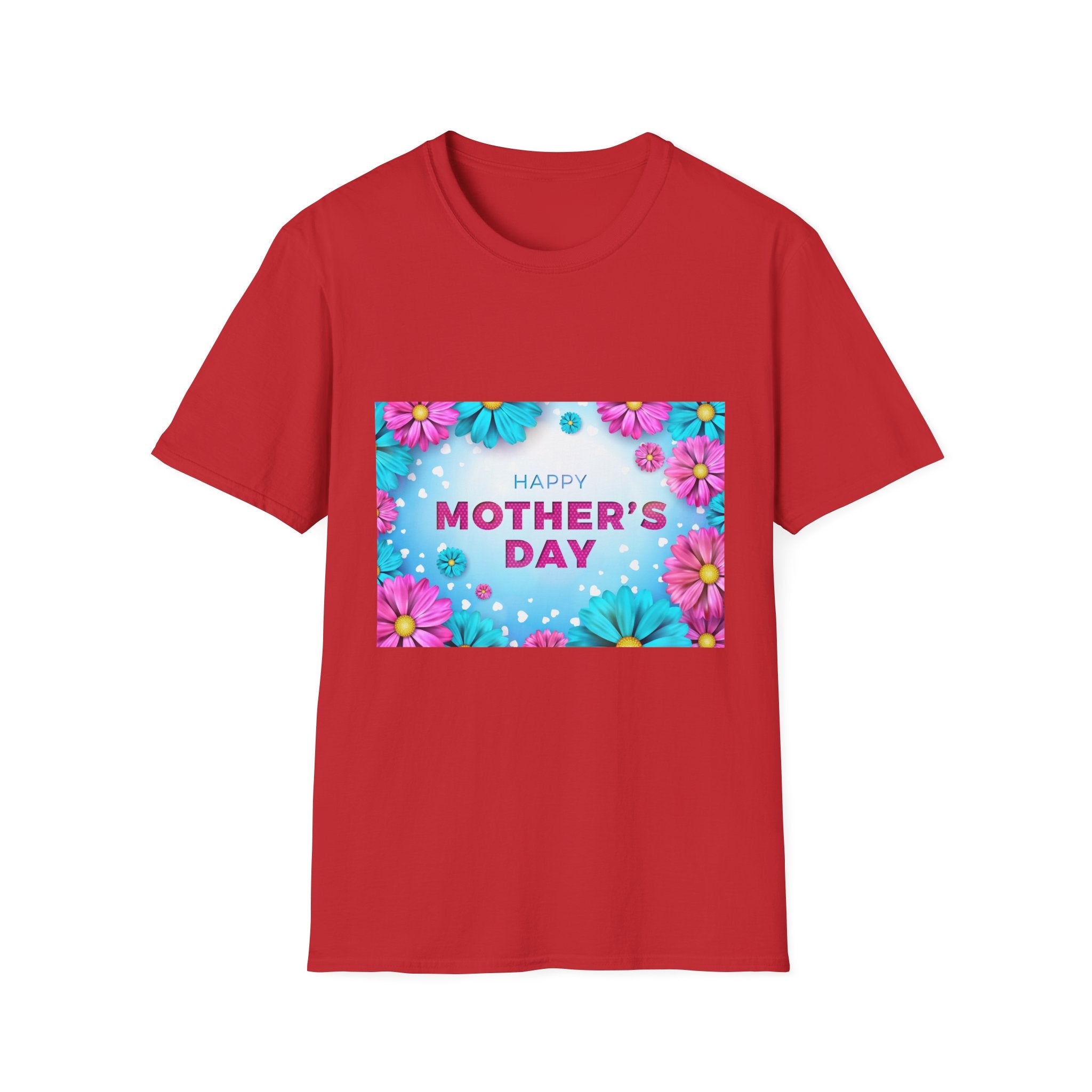 Mother's Day Floral T-Shirt — Happy Mother's Day Celebration Tee
