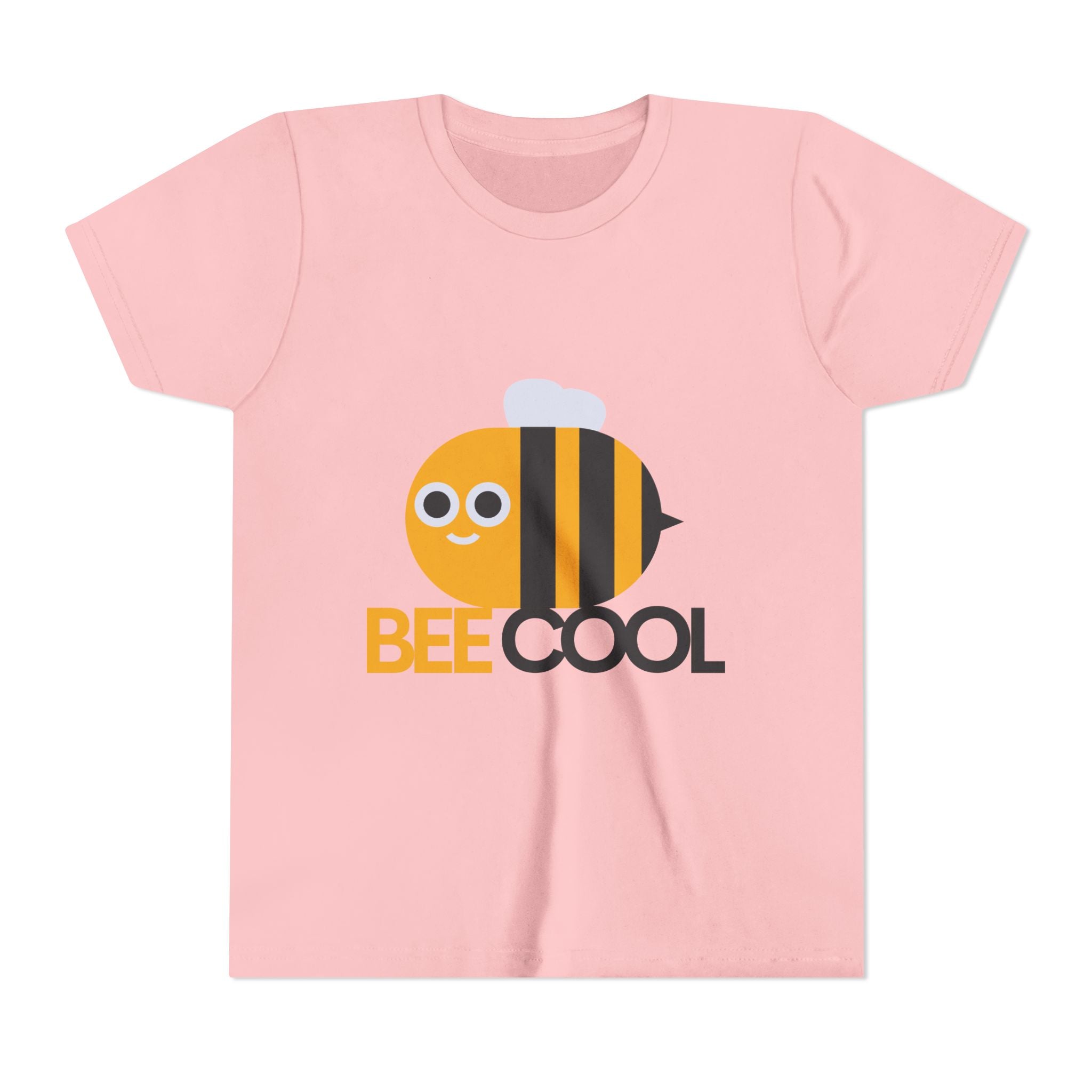 Bee Cool Kids Tee — Cute Bee Graphic Youth Short Sleeve Shirt