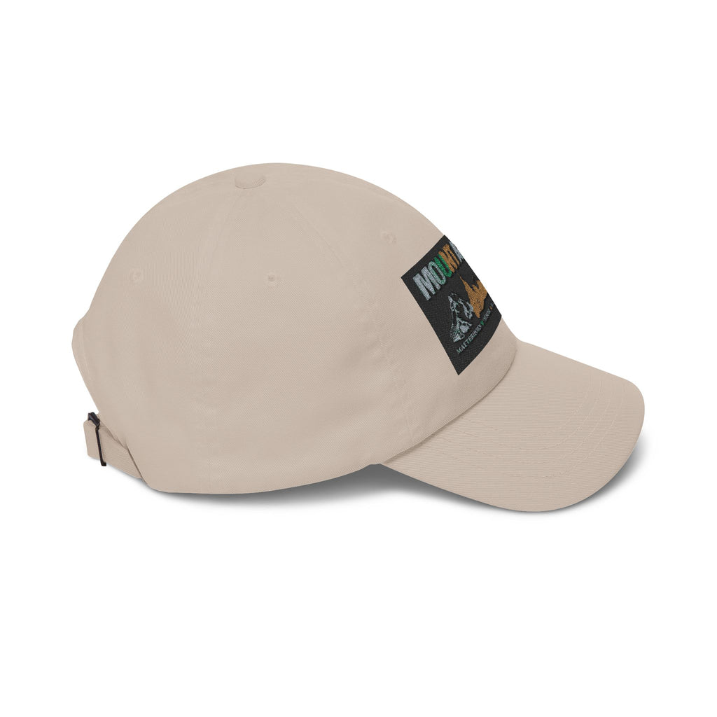 Mountain Man Dad Cap — Embroidered Outdoor Adventure Hat