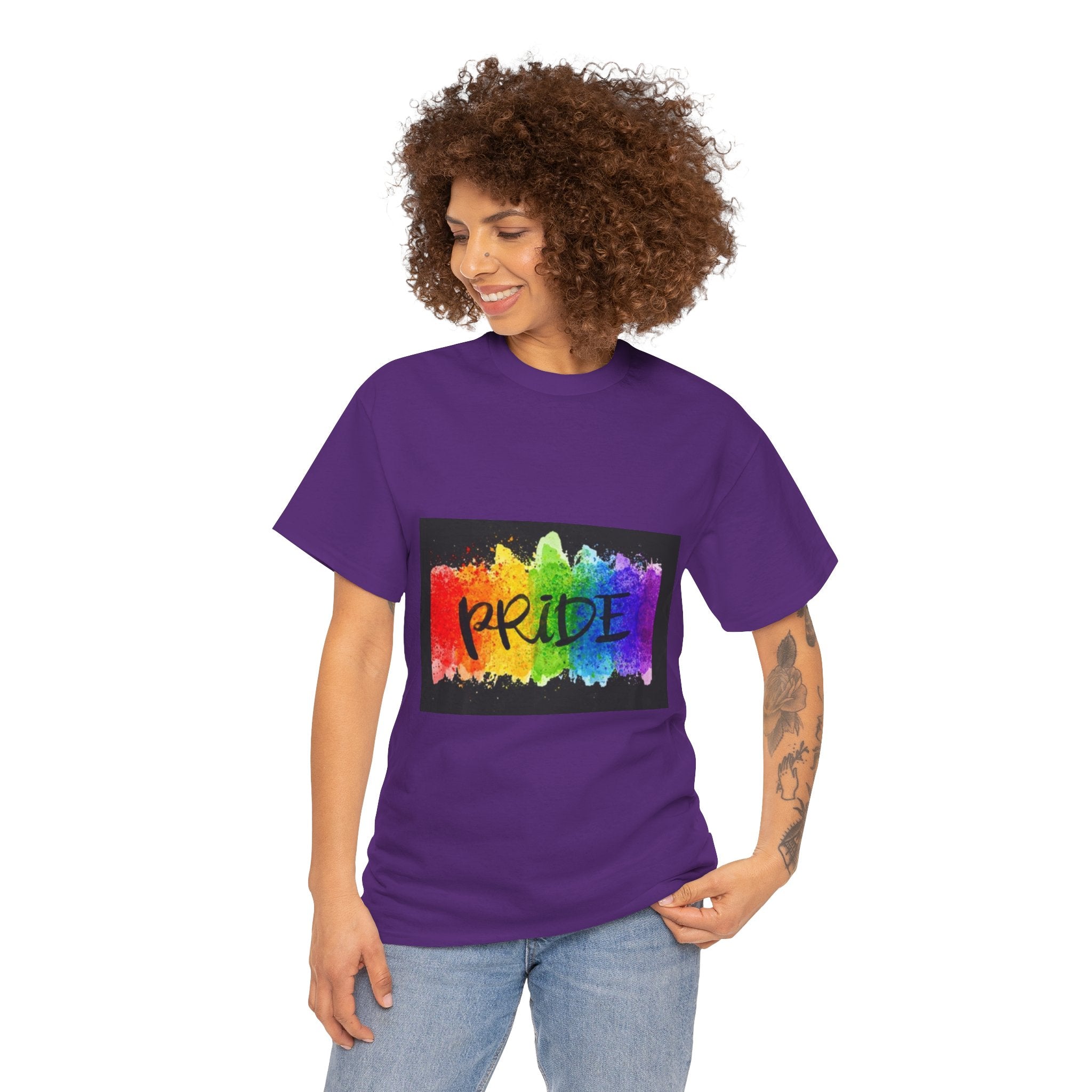 Pride Rainbow Paint Splash T-Shirt