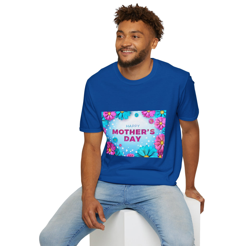 Mother's Day Floral T-Shirt — Happy Mother's Day Celebration Tee
