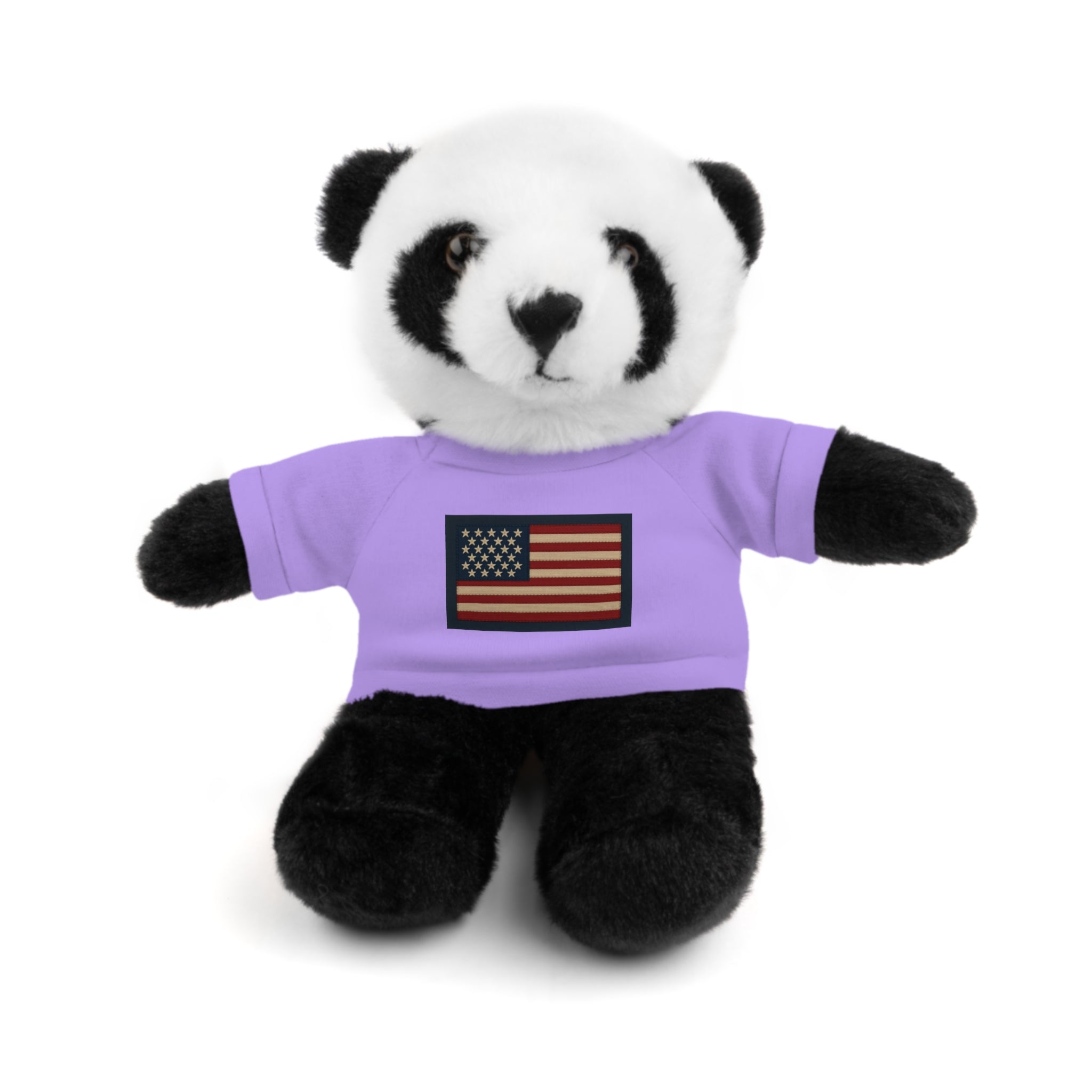 American Flag Teddy Bear with Tee — Patriotic Plush Gift