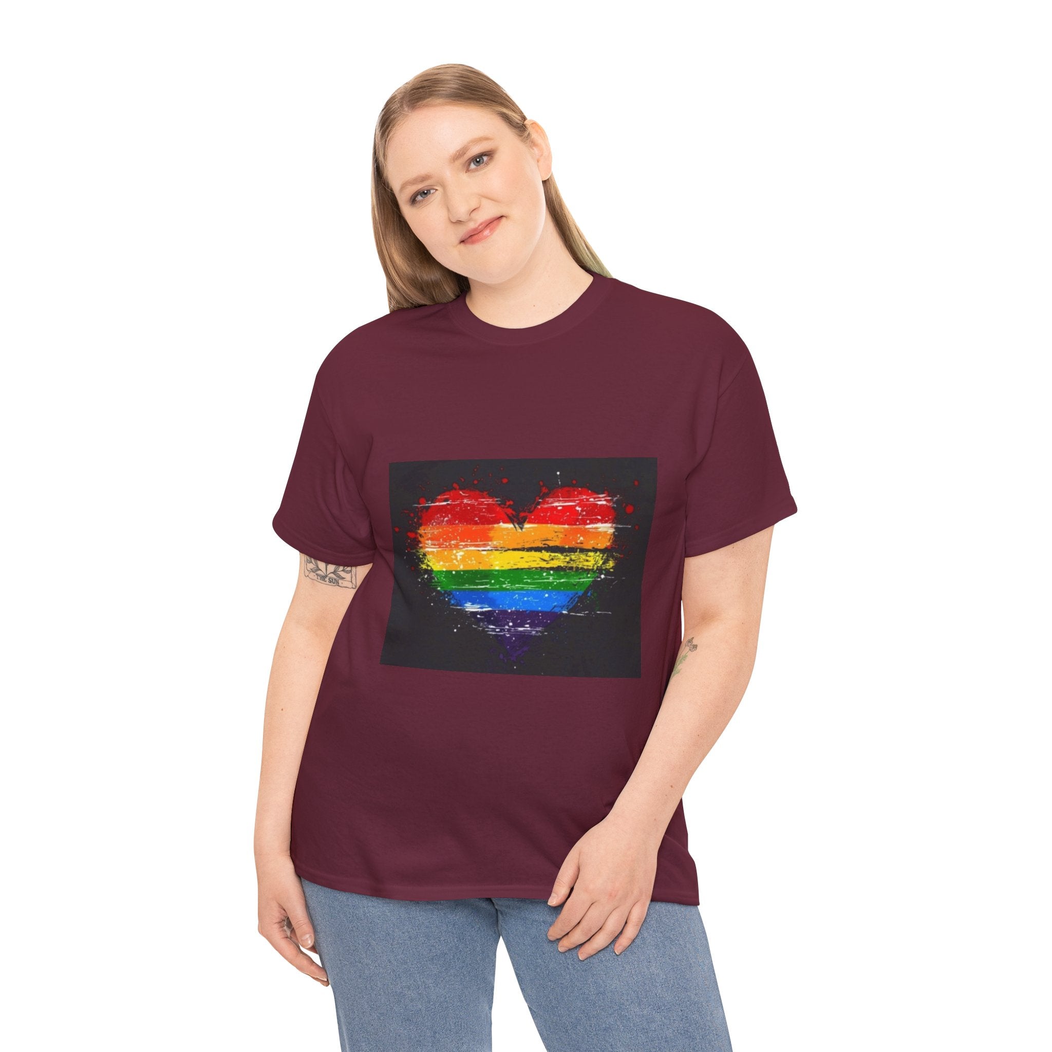 Rainbow Heart T-Shirt
