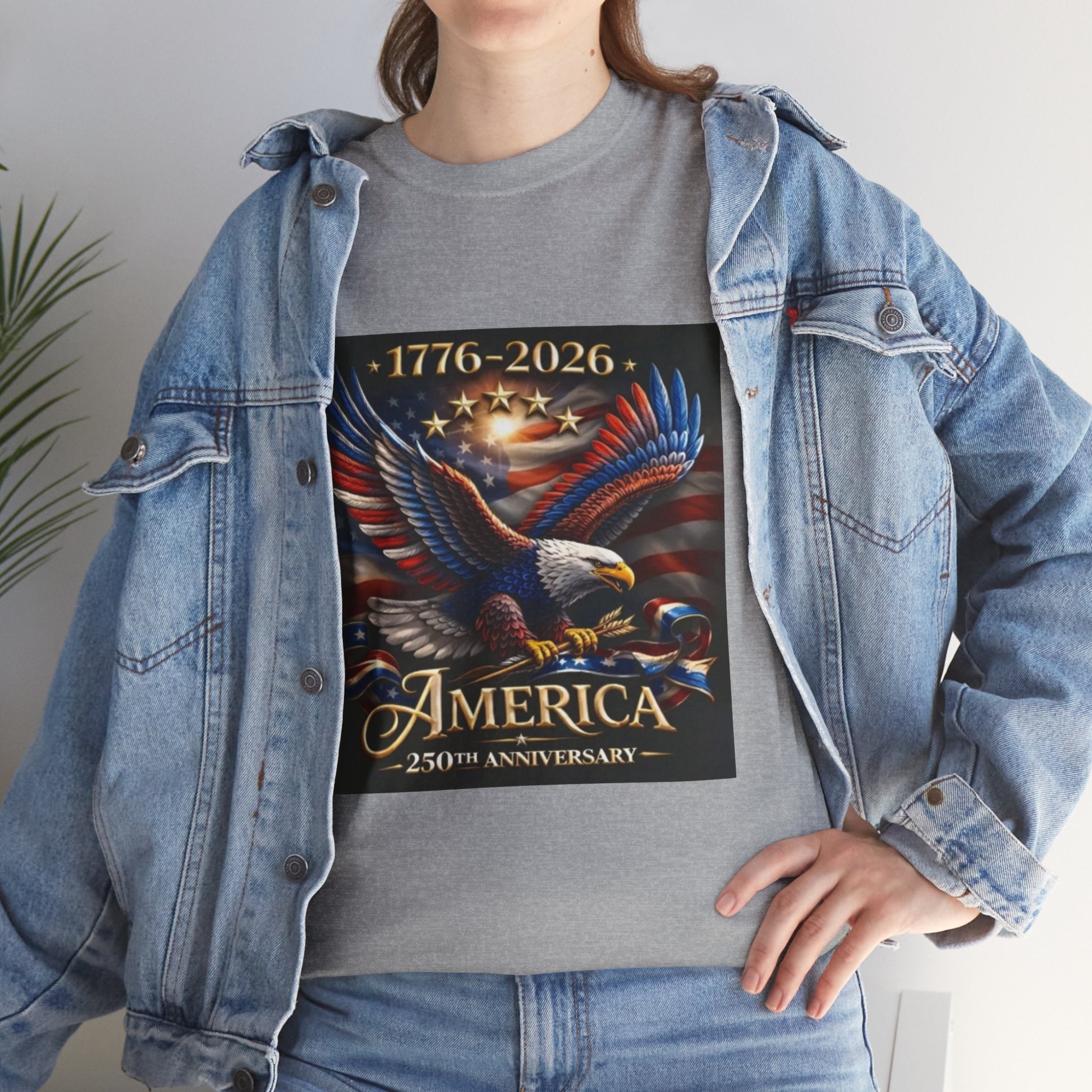 America 250th Anniversary T-Shirt — 1776–2026 Patriotic Eagle Tee