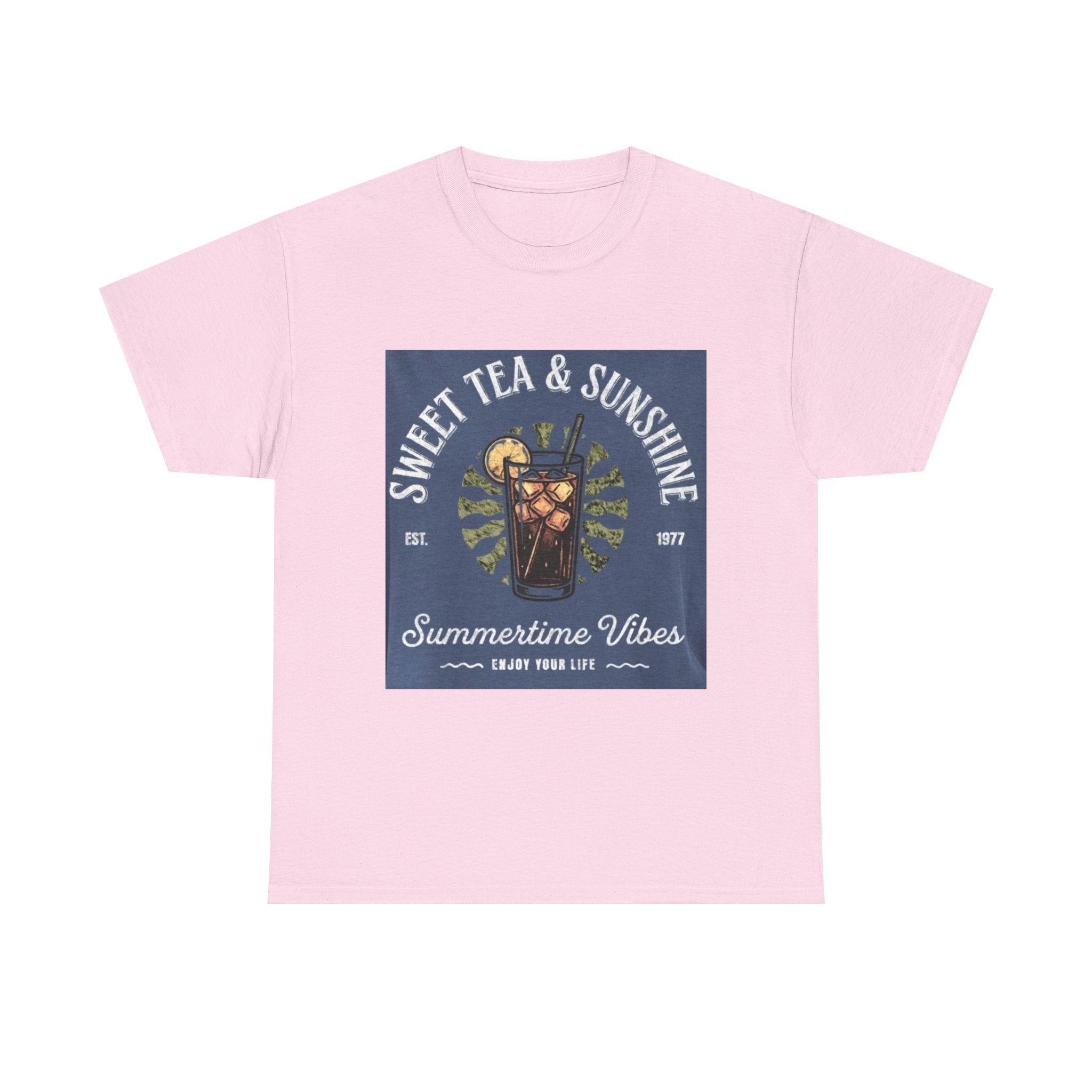 Sweet Tea & Sunshine Tee — Summertime Vibes Iced Tea Graphic T-Shirt
