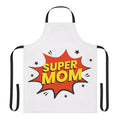 Super Mom Comic-Style Apron — Mother's Day Gift for Baking & BBQ