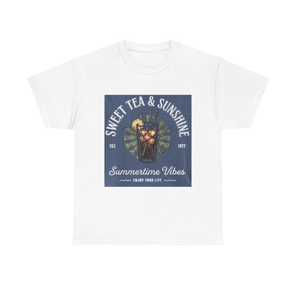 Sweet Tea & Sunshine Tee — Summertime Vibes Iced Tea Graphic T-Shirt