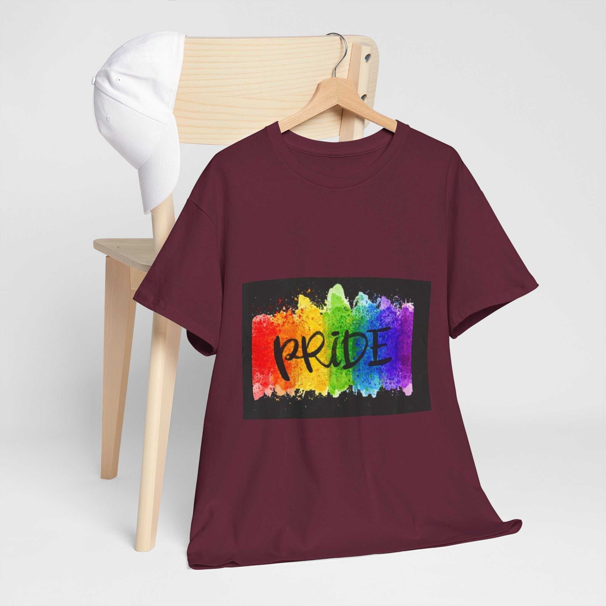 Pride Rainbow Paint Splash T-Shirt