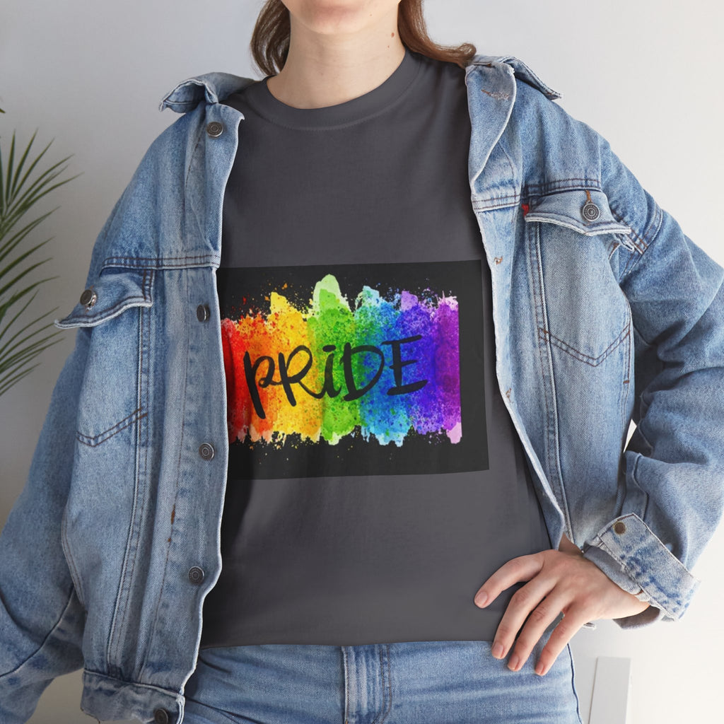Pride Rainbow Paint Splash T-Shirt