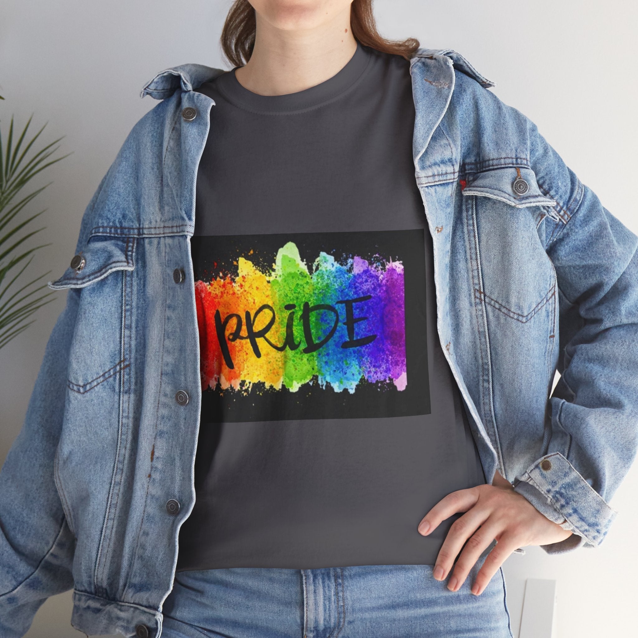 Pride Rainbow Paint Splash T-Shirt