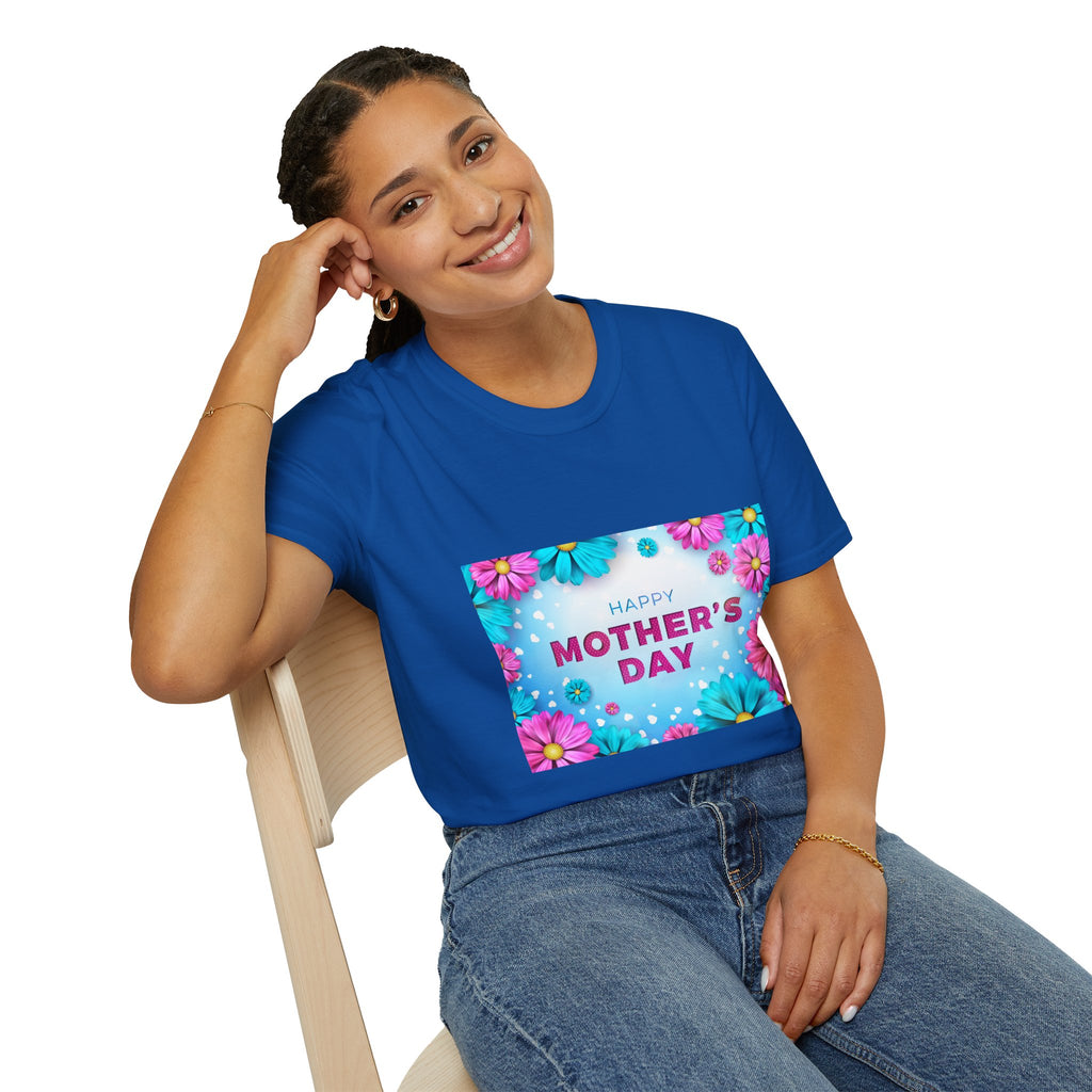 Mother's Day Floral T-Shirt — Happy Mother's Day Celebration Tee