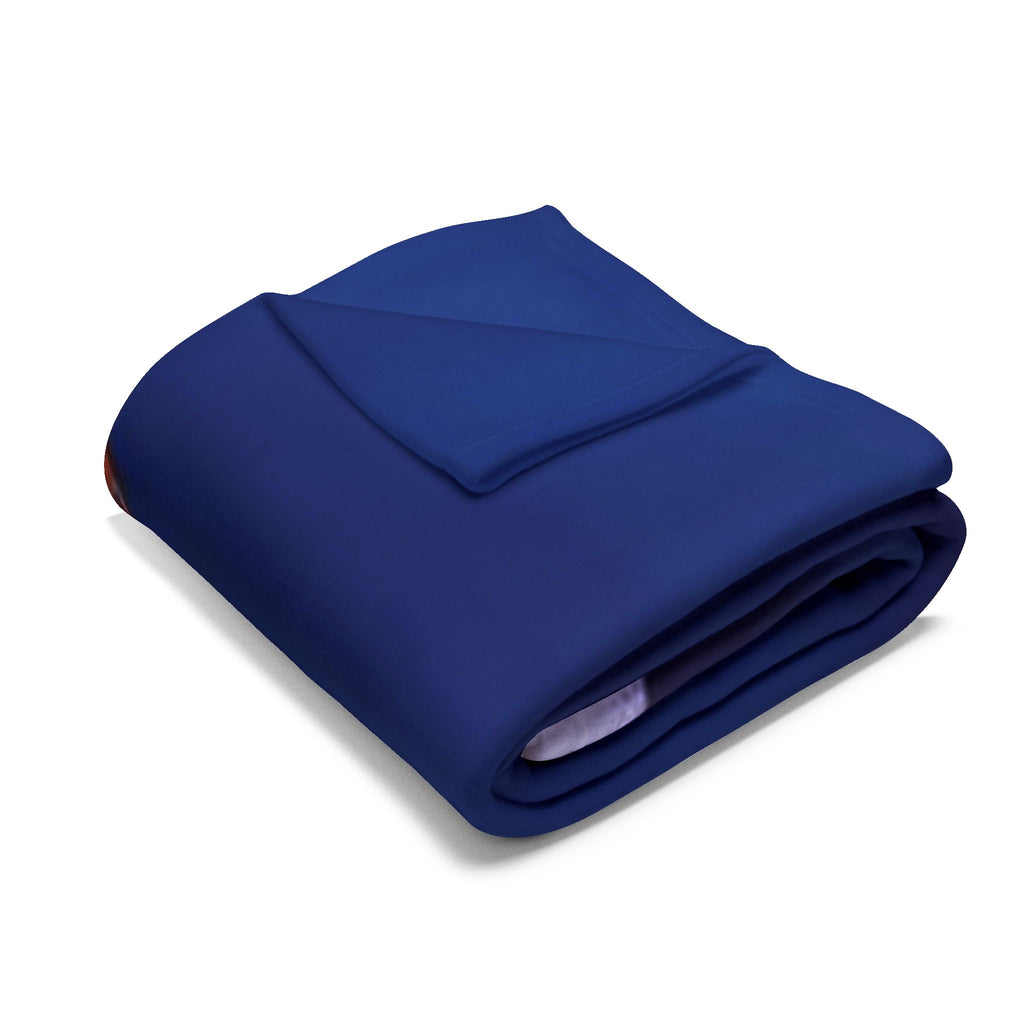 Emperor Penguin Fleece Blanket — Cozy Antarctic Animal Throw