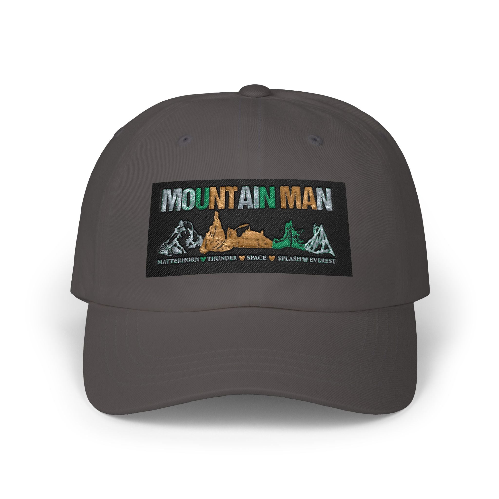 Mountain Man Dad Cap — Embroidered Outdoor Adventure Hat