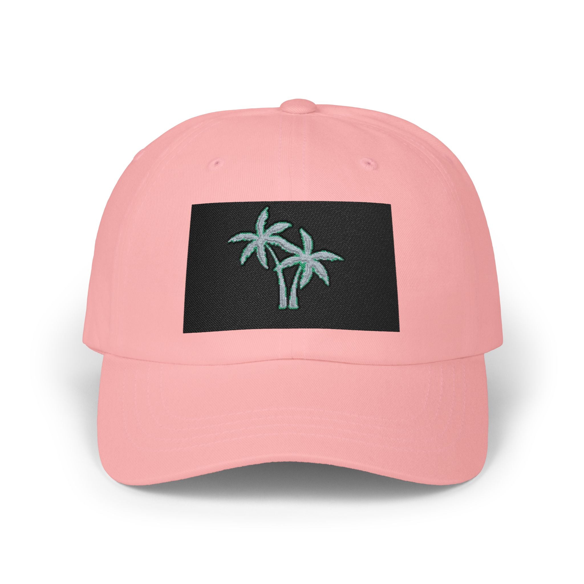 Embroidered Palm Tree Dad Cap – Tropical Beach Hat
