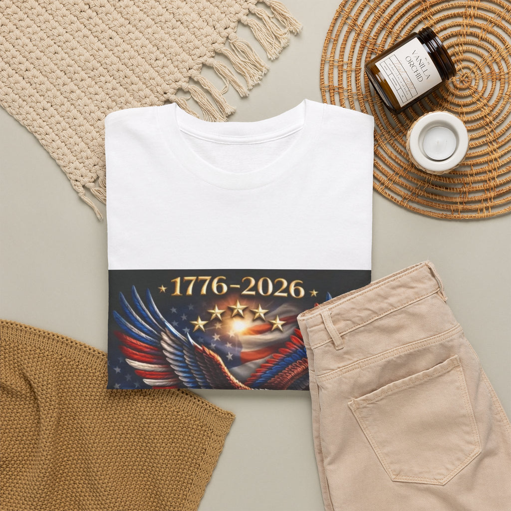 America 250th Anniversary T-Shirt — 1776–2026 Patriotic Eagle Tee