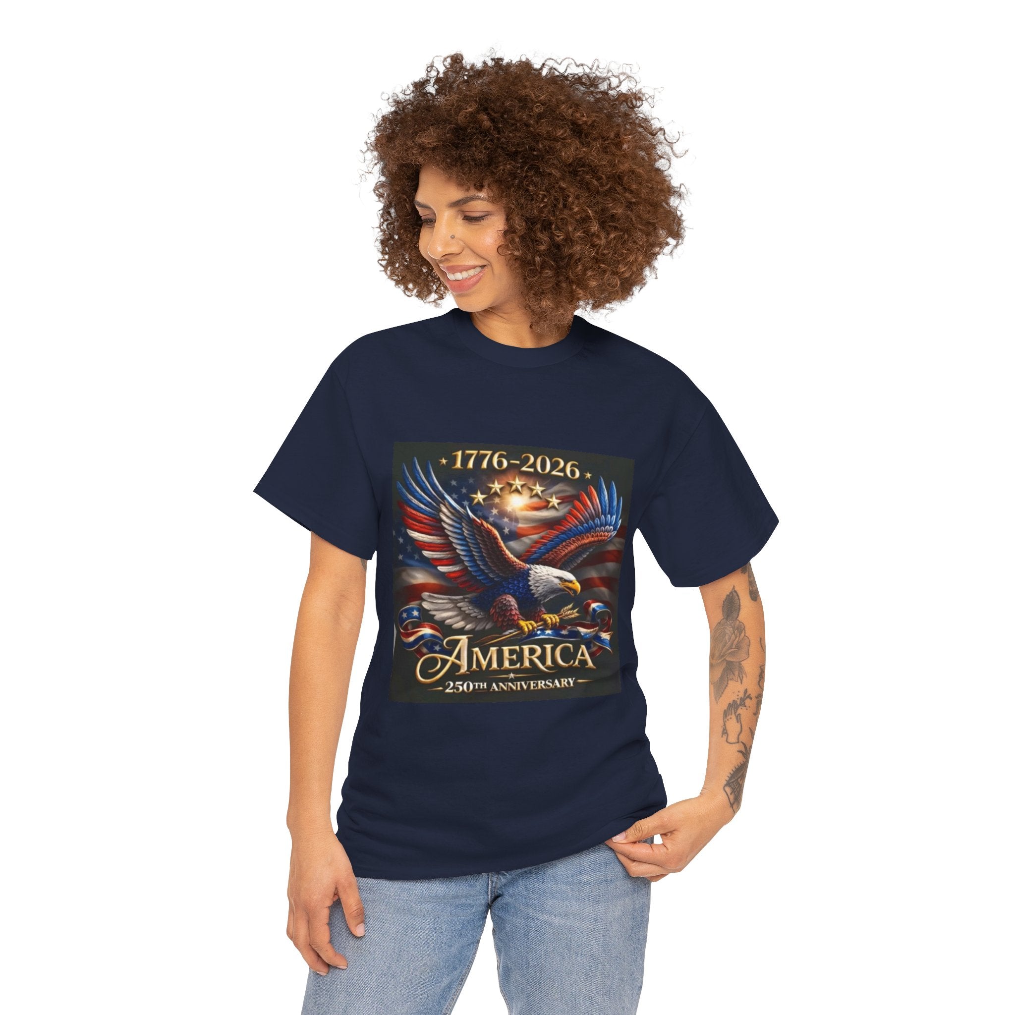 America 250th Anniversary T-Shirt — 1776–2026 Patriotic Eagle Tee