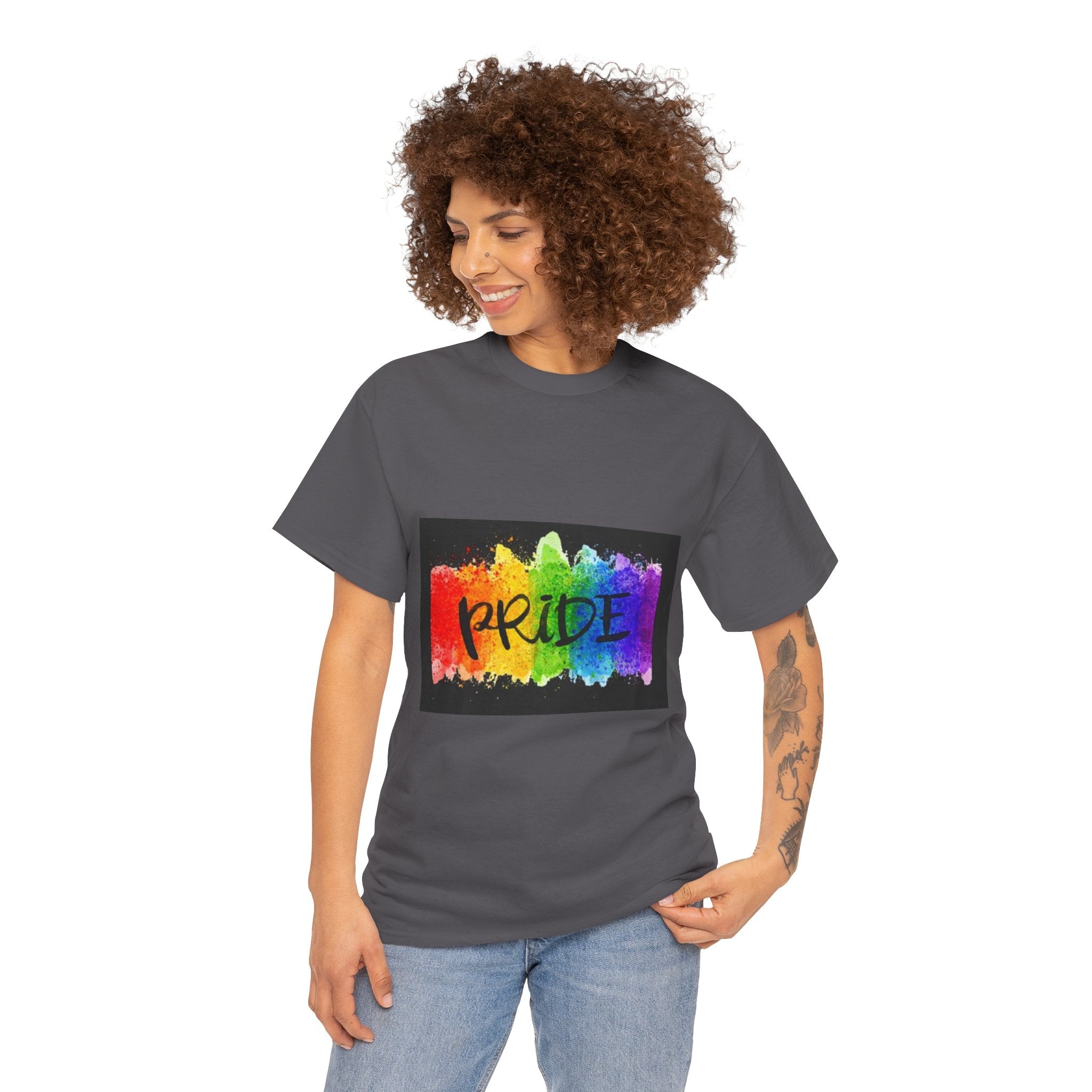 Pride Rainbow Paint Splash T-Shirt