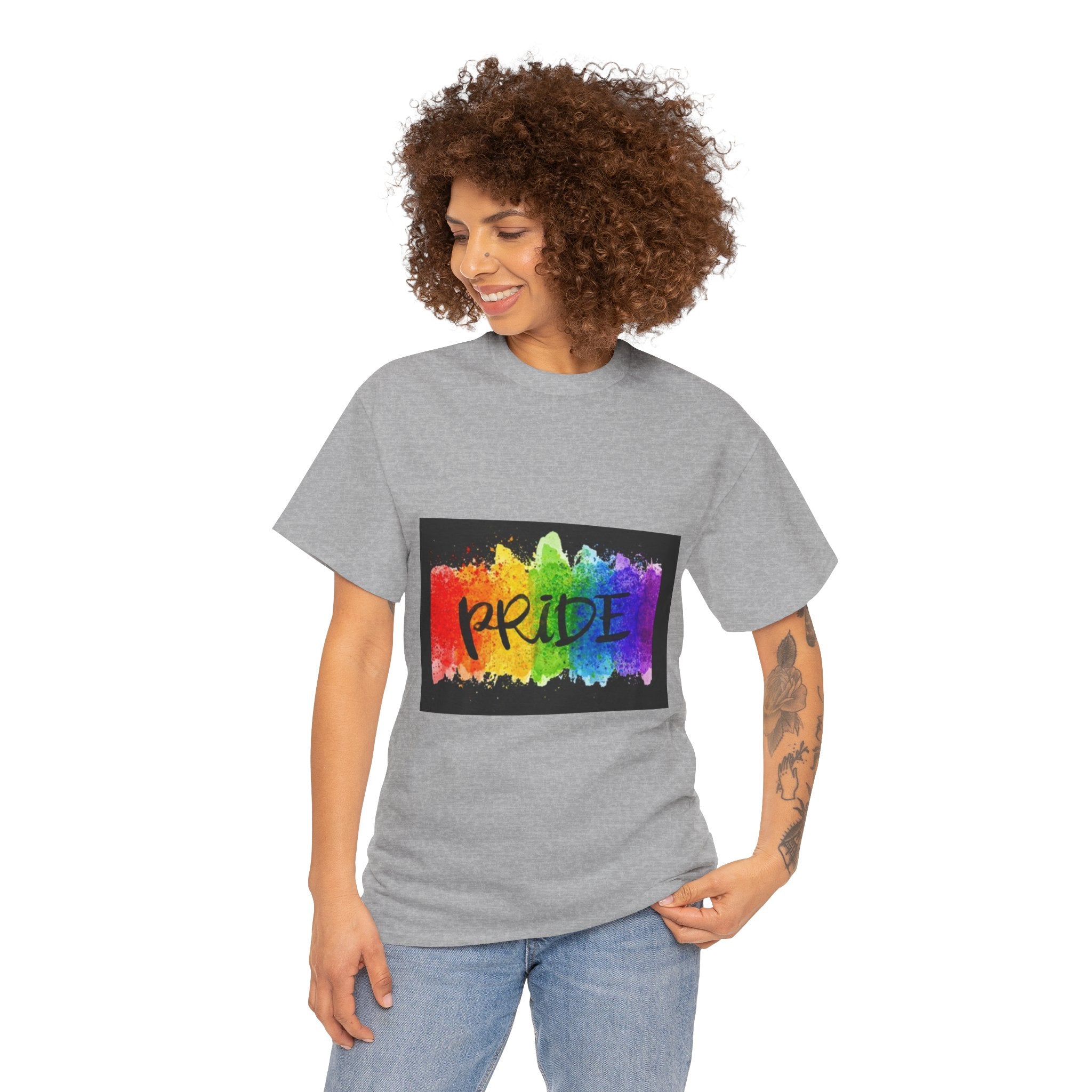 Pride Rainbow Paint Splash T-Shirt