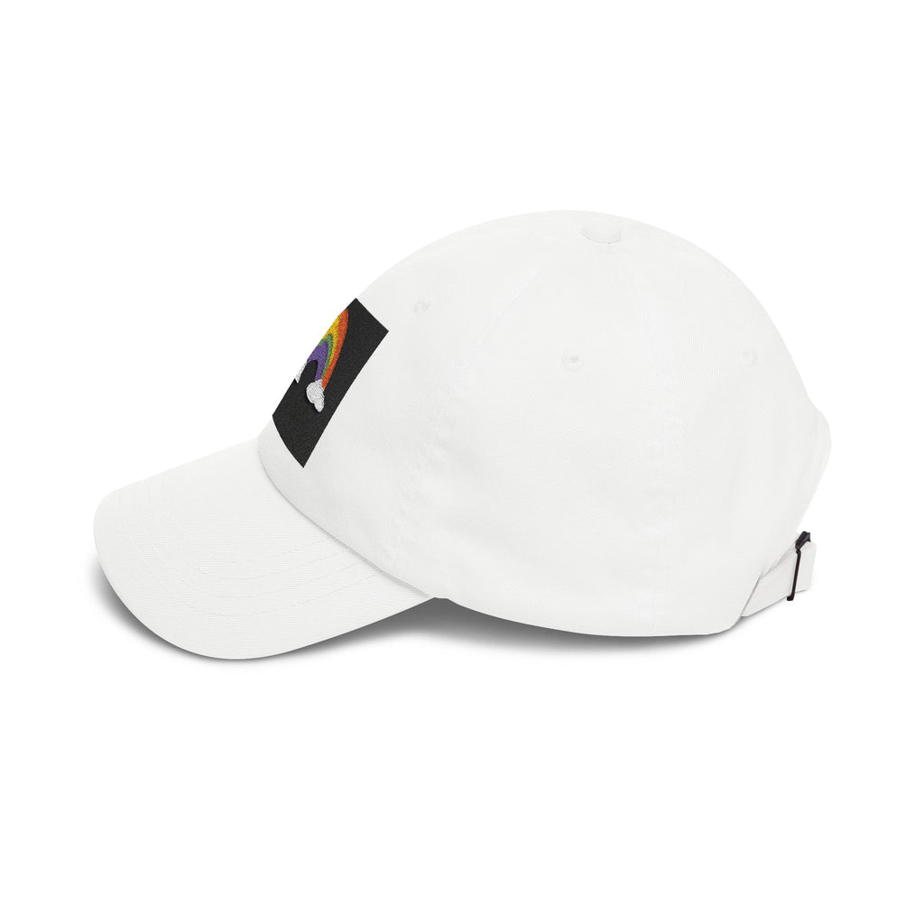 Dad Cap — Embroidered Rainbow Patch Baseball Hat