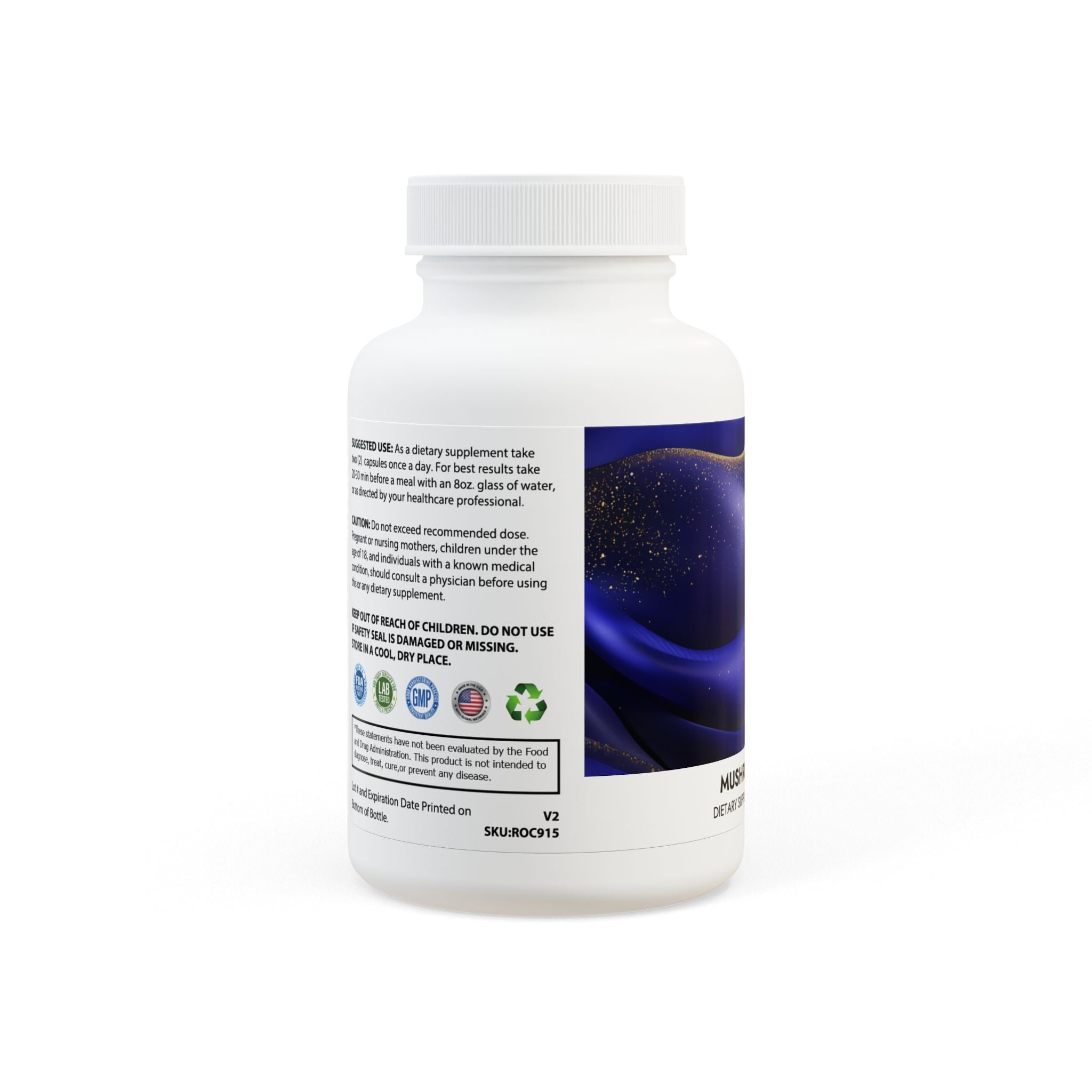 Mushroom Blend Supplement (60 Capsules)