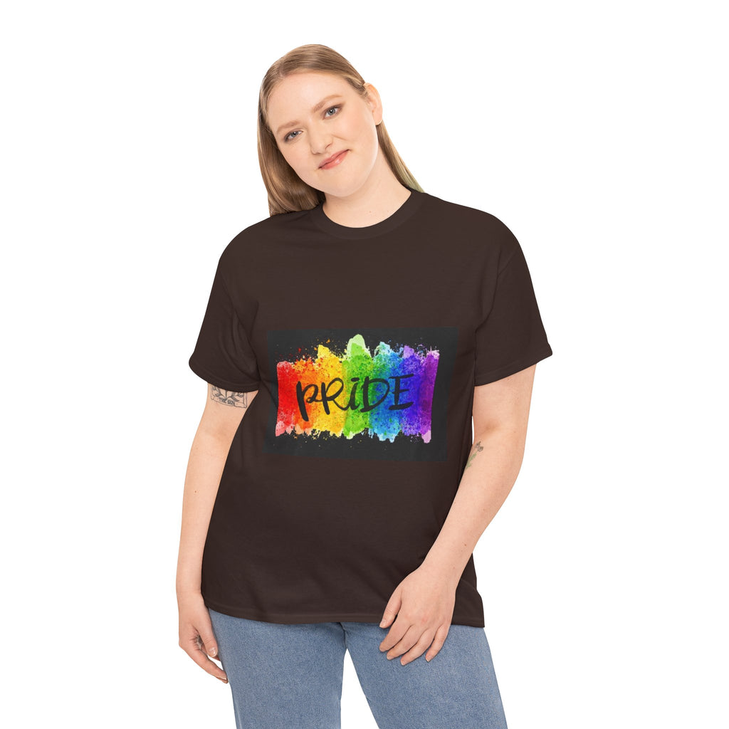 Pride Rainbow Paint Splash T-Shirt