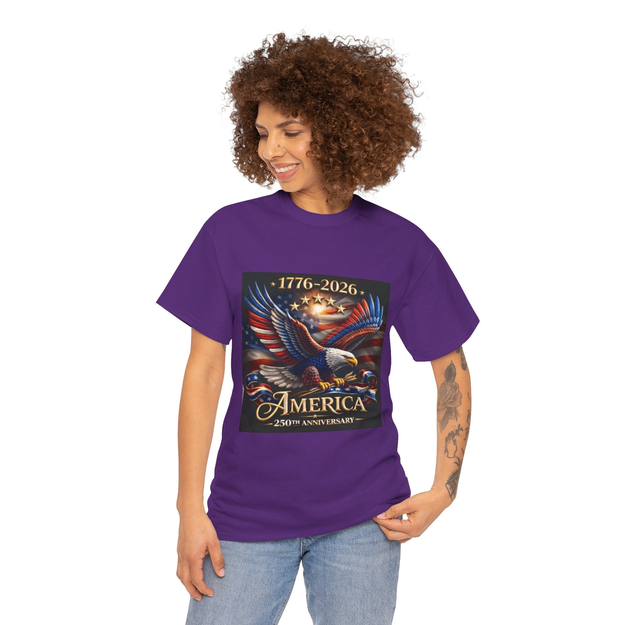 America 250th Anniversary T-Shirt — 1776–2026 Patriotic Eagle Tee