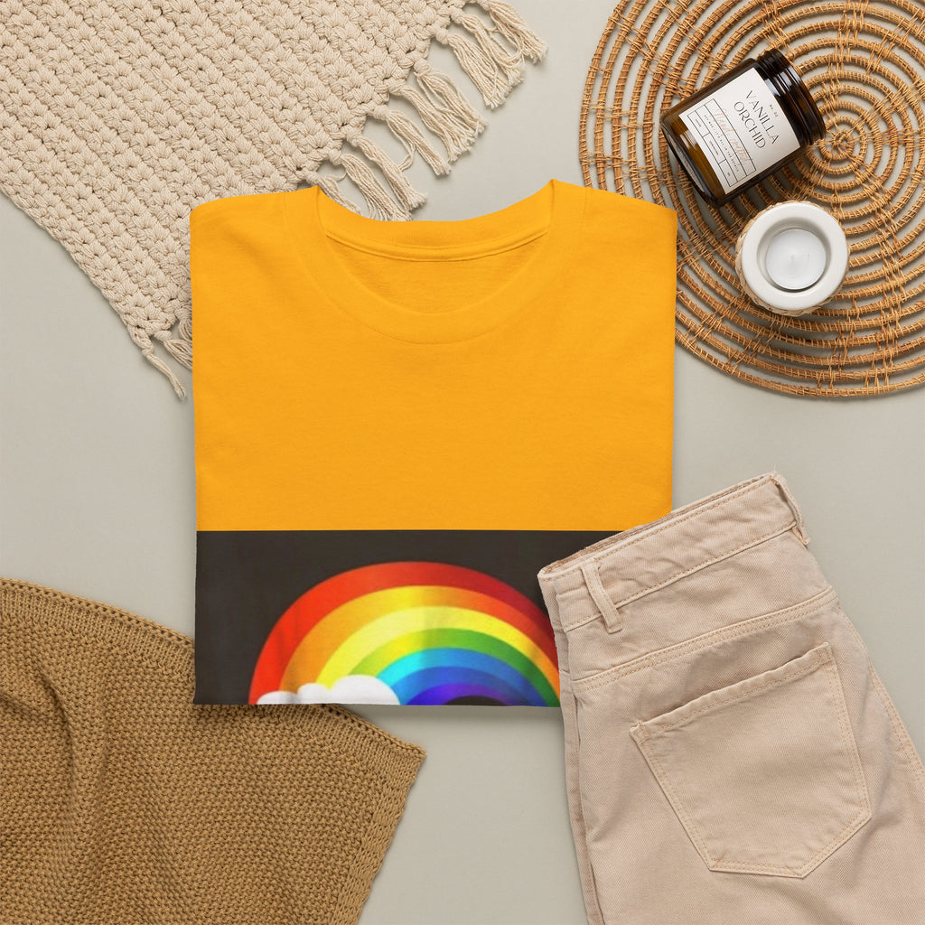 Rainbow Clouds T-Shirt — Bright Pride Graphic Tee