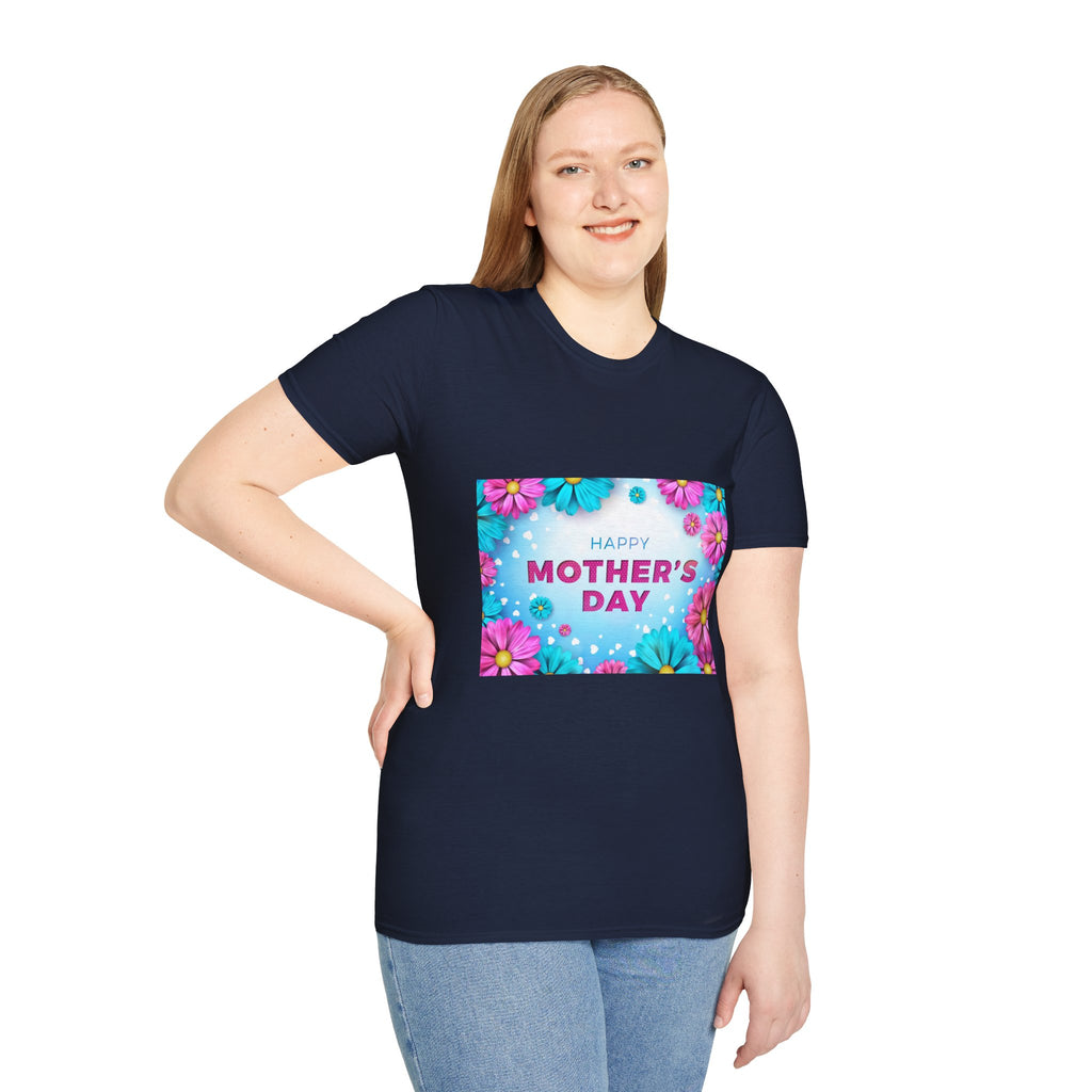 Mother's Day Floral T-Shirt — Happy Mother's Day Celebration Tee
