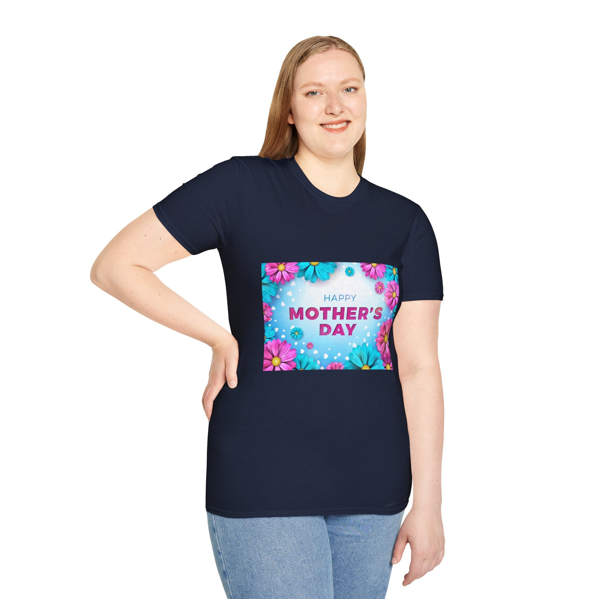 Mother's Day Floral T-Shirt — Happy Mother's Day Celebration Tee