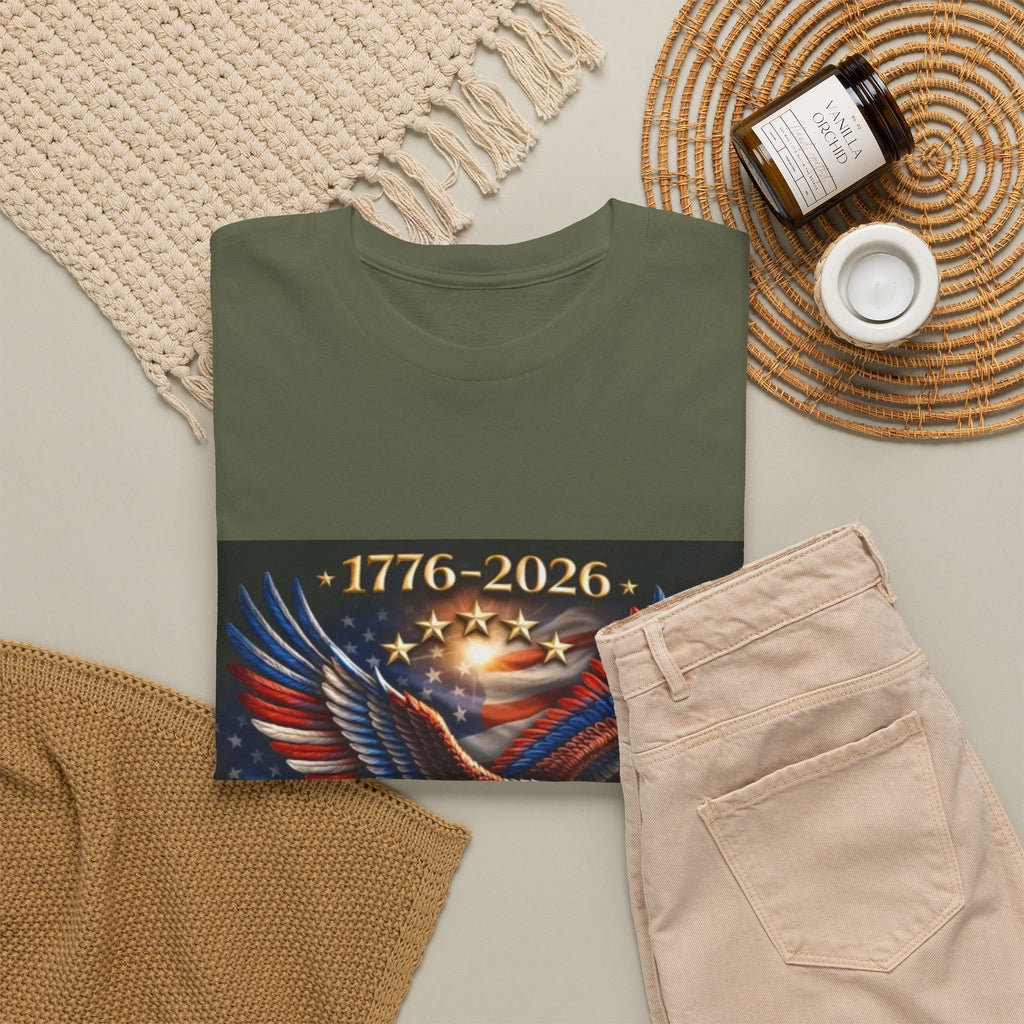 America 250th Anniversary T-Shirt — 1776–2026 Patriotic Eagle Tee