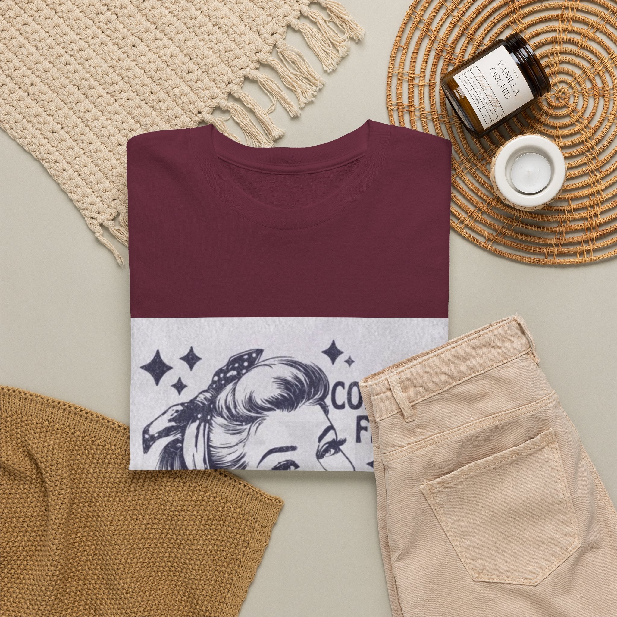 Coffee First Tee — “Coffee First, Your Bullshit Second” Retro Women’s Graphic T‑Shirt