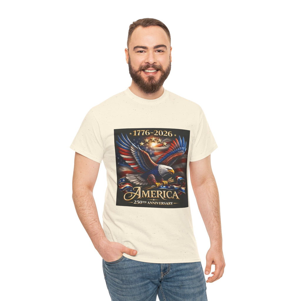 America 250th Anniversary T-Shirt — 1776–2026 Patriotic Eagle Tee