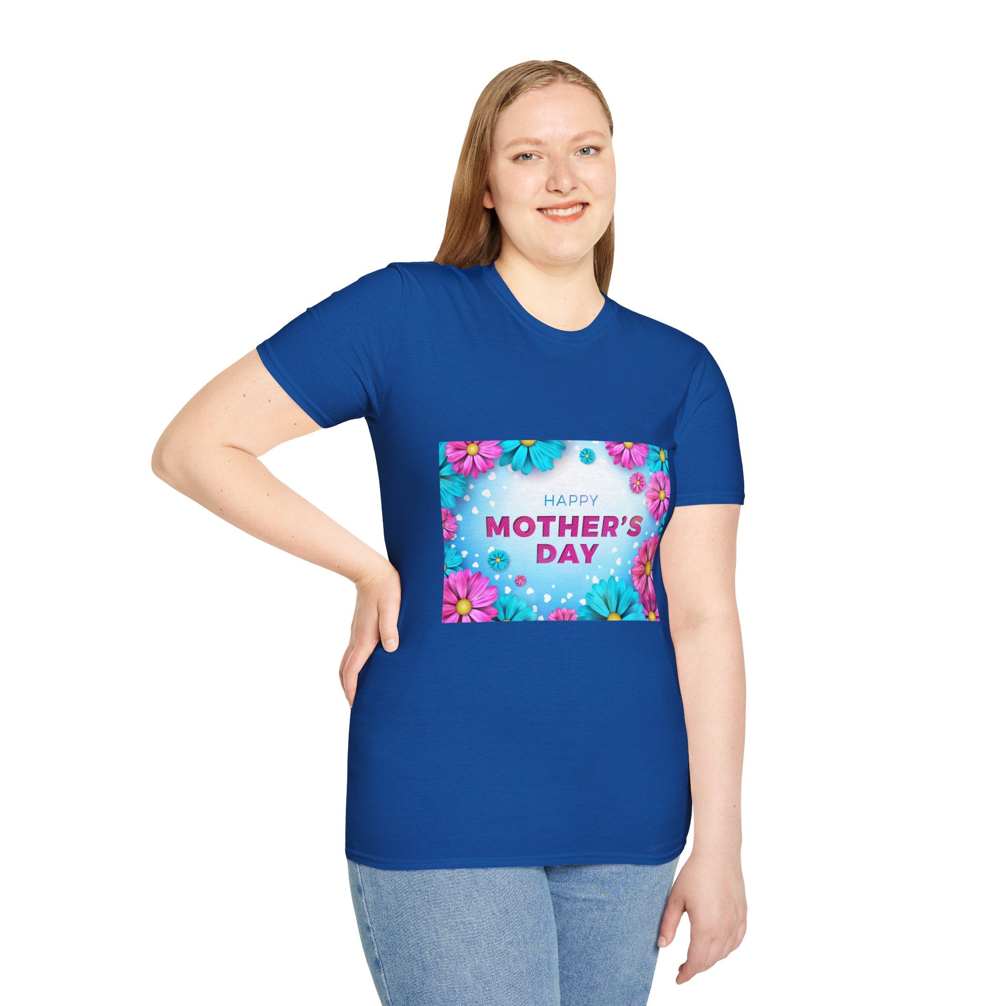 Mother's Day Floral T-Shirt — Happy Mother's Day Celebration Tee