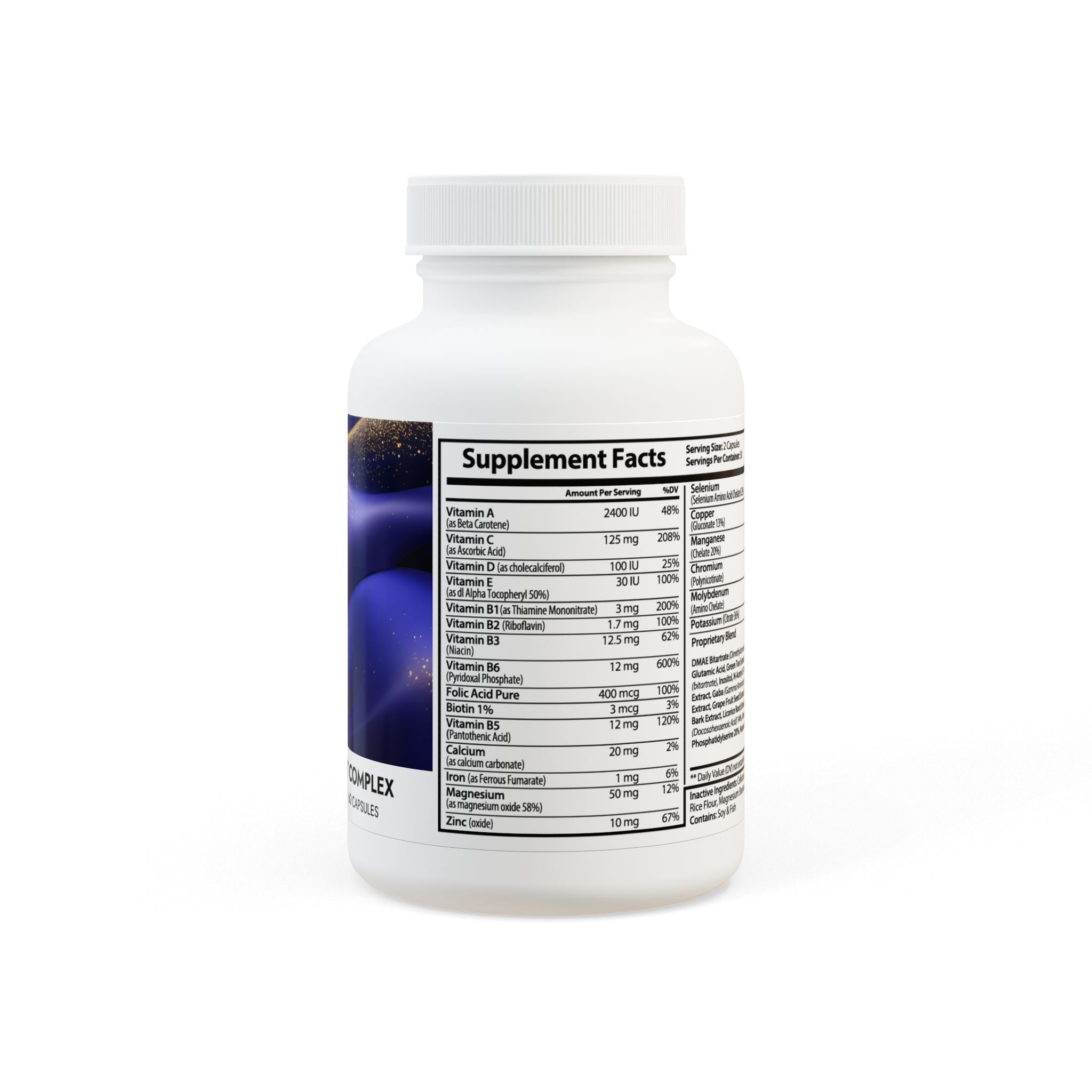 Brain Support Complex Supplement (60 Capsules)
