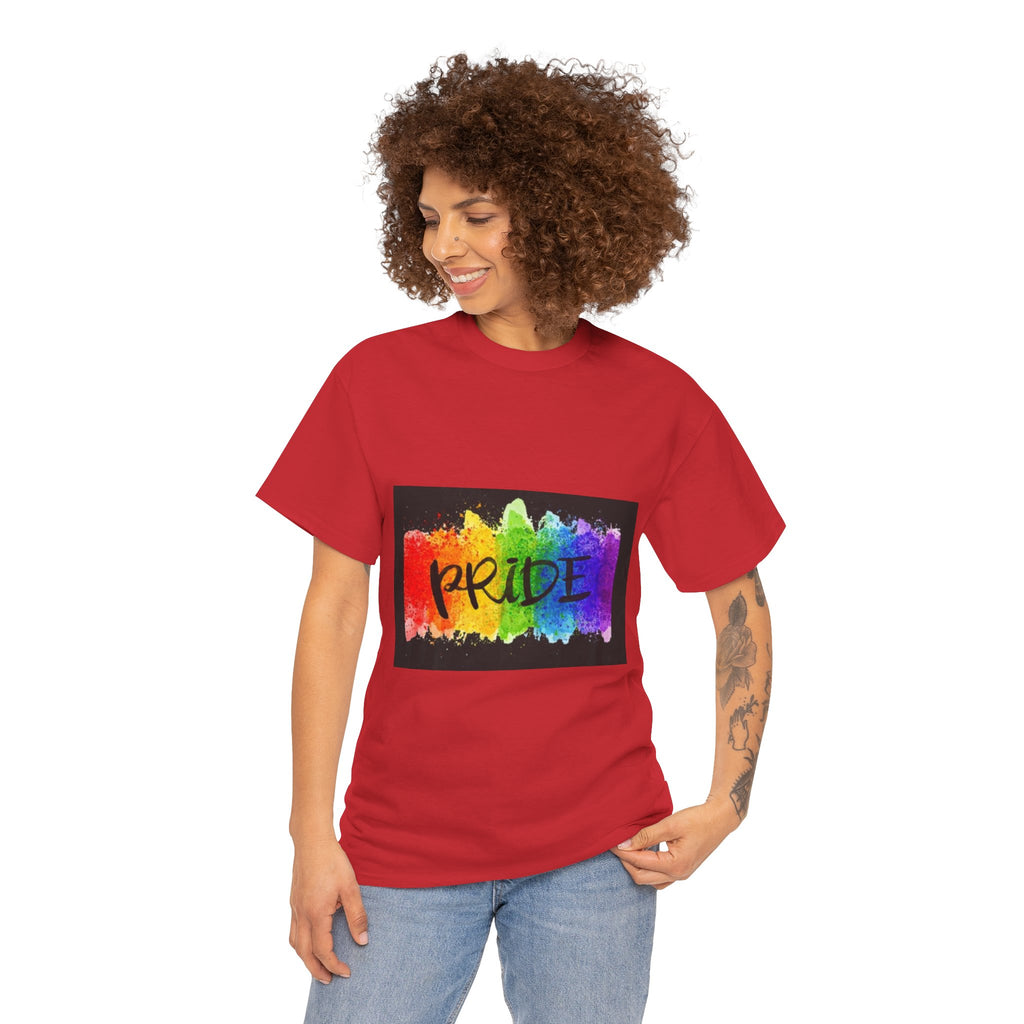 Pride Rainbow Paint Splash T-Shirt