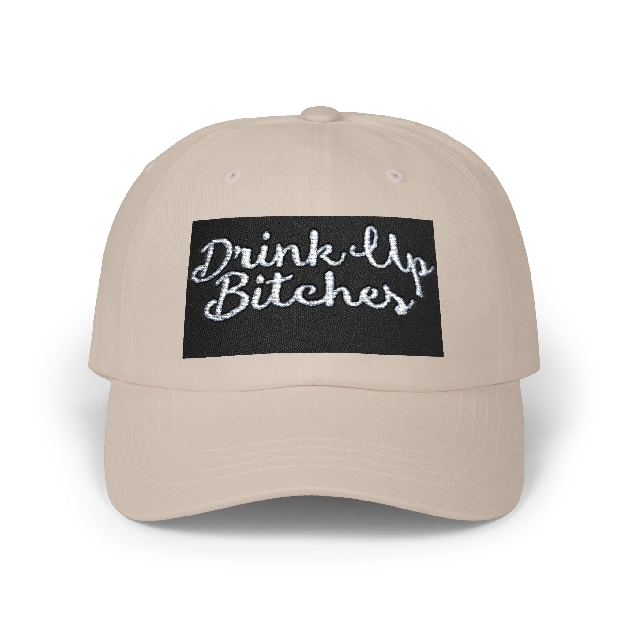 Dad Cap - "Drink Up Bitches" Embroidered Funny Party Hat