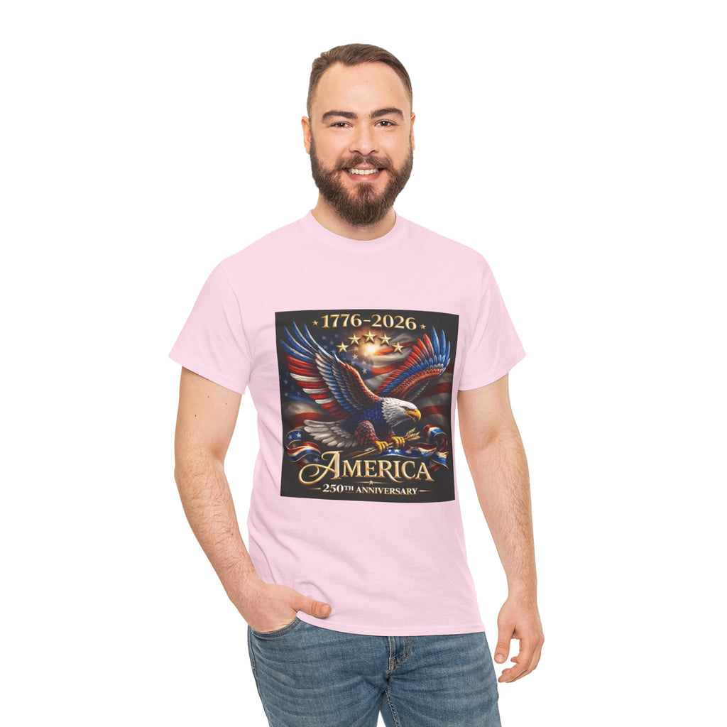 America 250th Anniversary T-Shirt — 1776–2026 Patriotic Eagle Tee