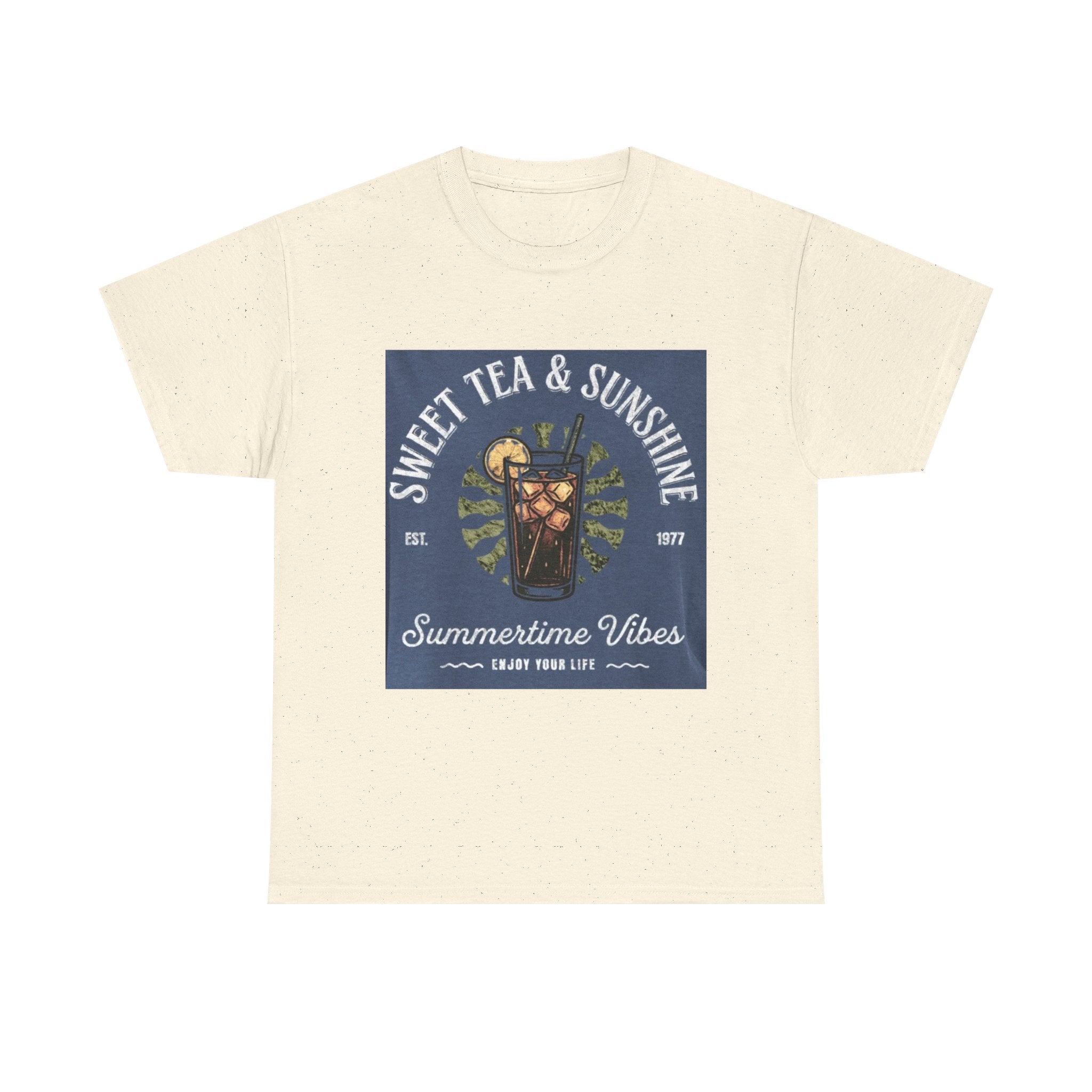 Sweet Tea & Sunshine Tee — Summertime Vibes Iced Tea Graphic T-Shirt