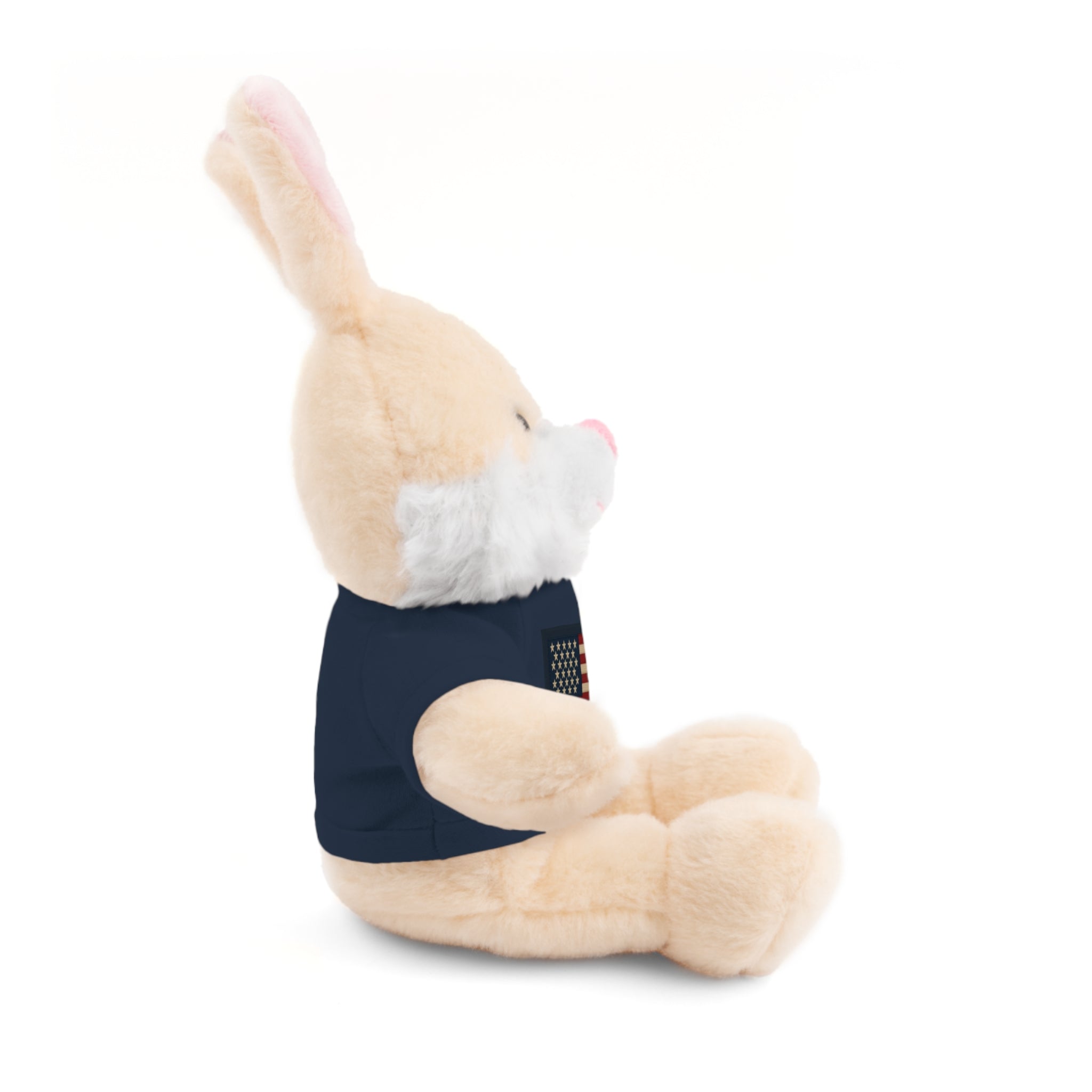 American Flag Teddy Bear with Tee — Patriotic Plush Gift