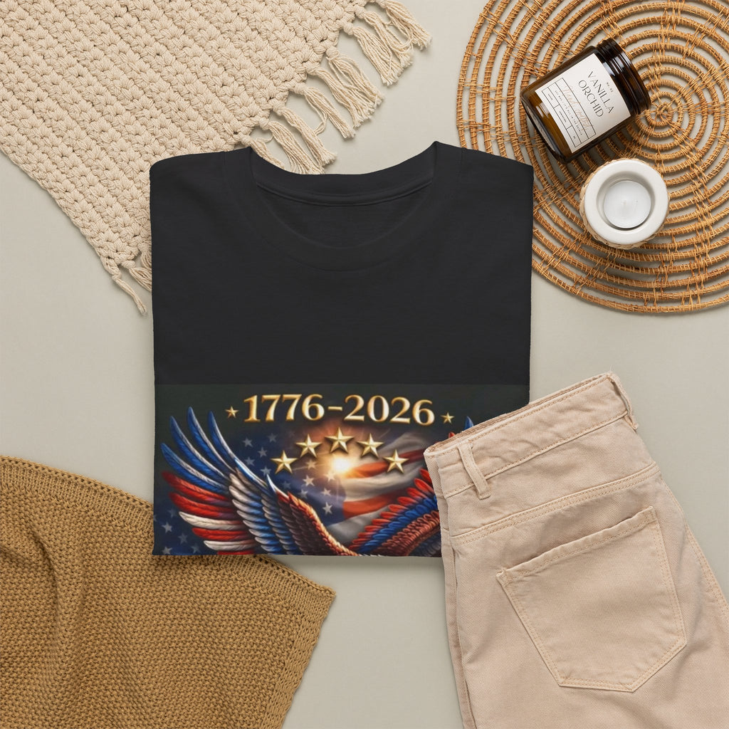 America 250th Anniversary T-Shirt — 1776–2026 Patriotic Eagle Tee
