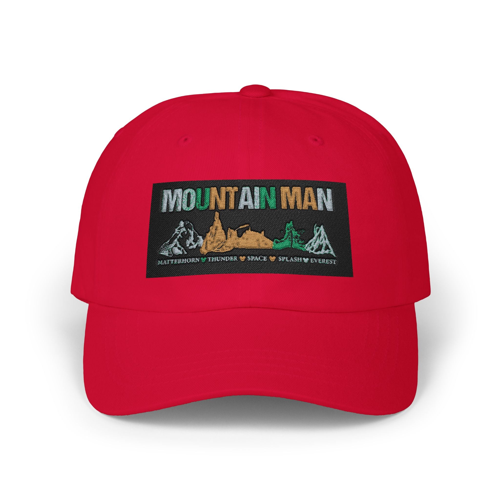 Mountain Man Dad Cap — Embroidered Outdoor Adventure Hat