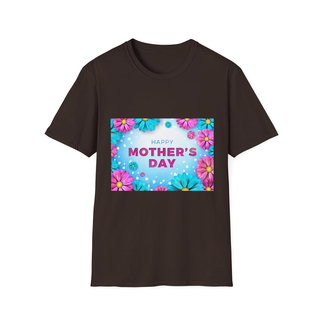 Mother's Day Floral T-Shirt — Happy Mother's Day Celebration Tee