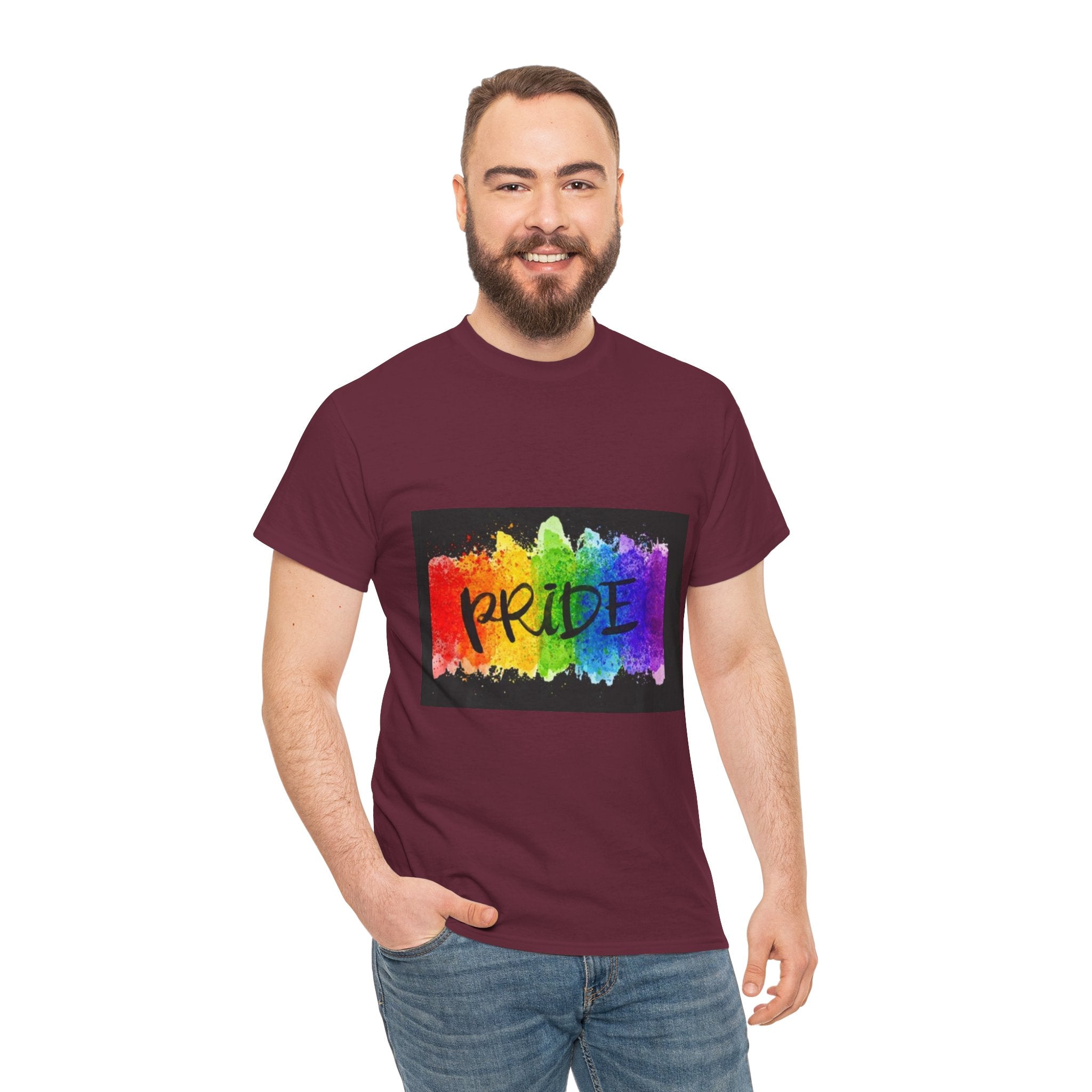 Pride Rainbow Paint Splash T-Shirt